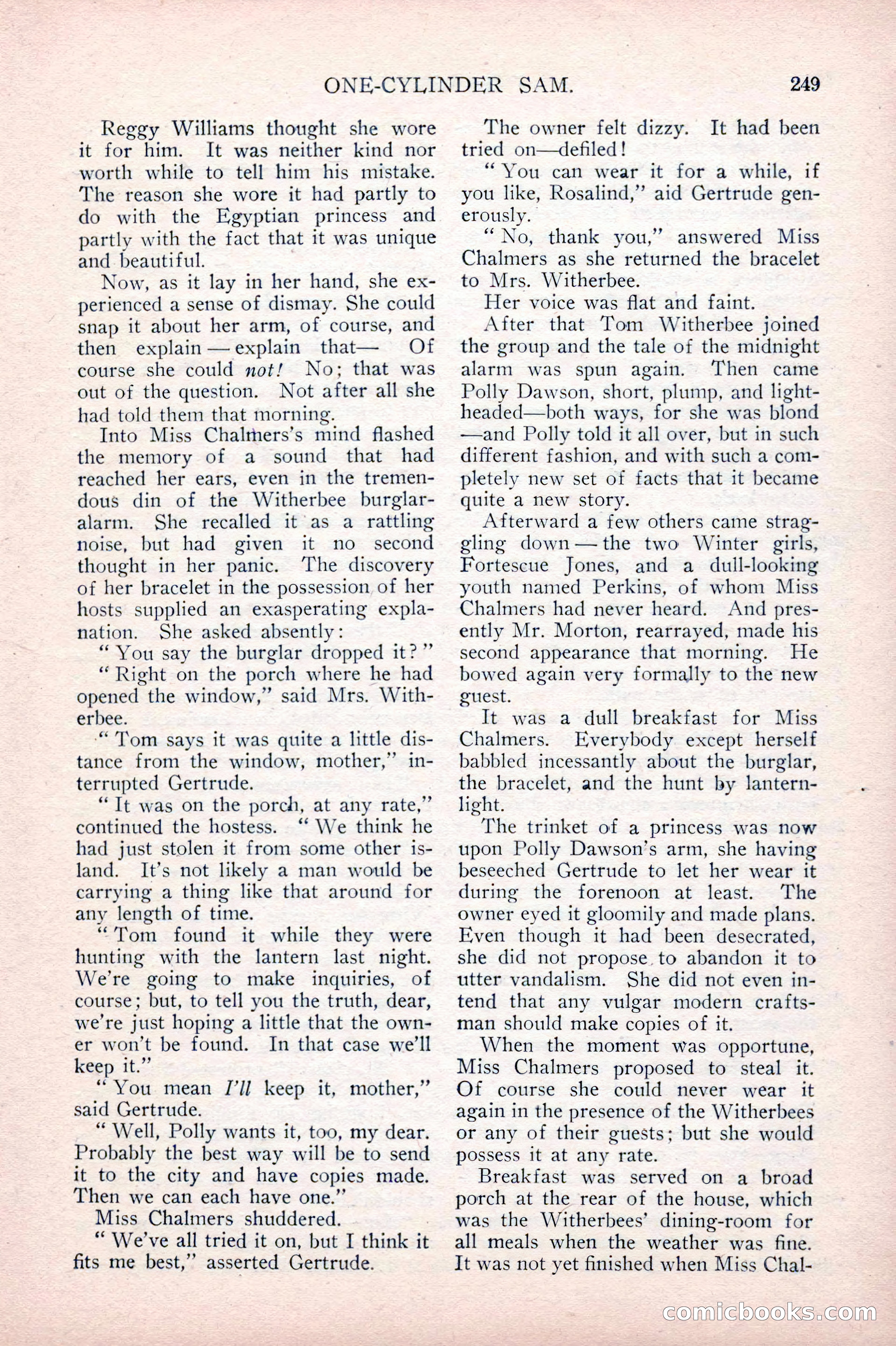 The Argosy, September 1915 — page 35 of 246