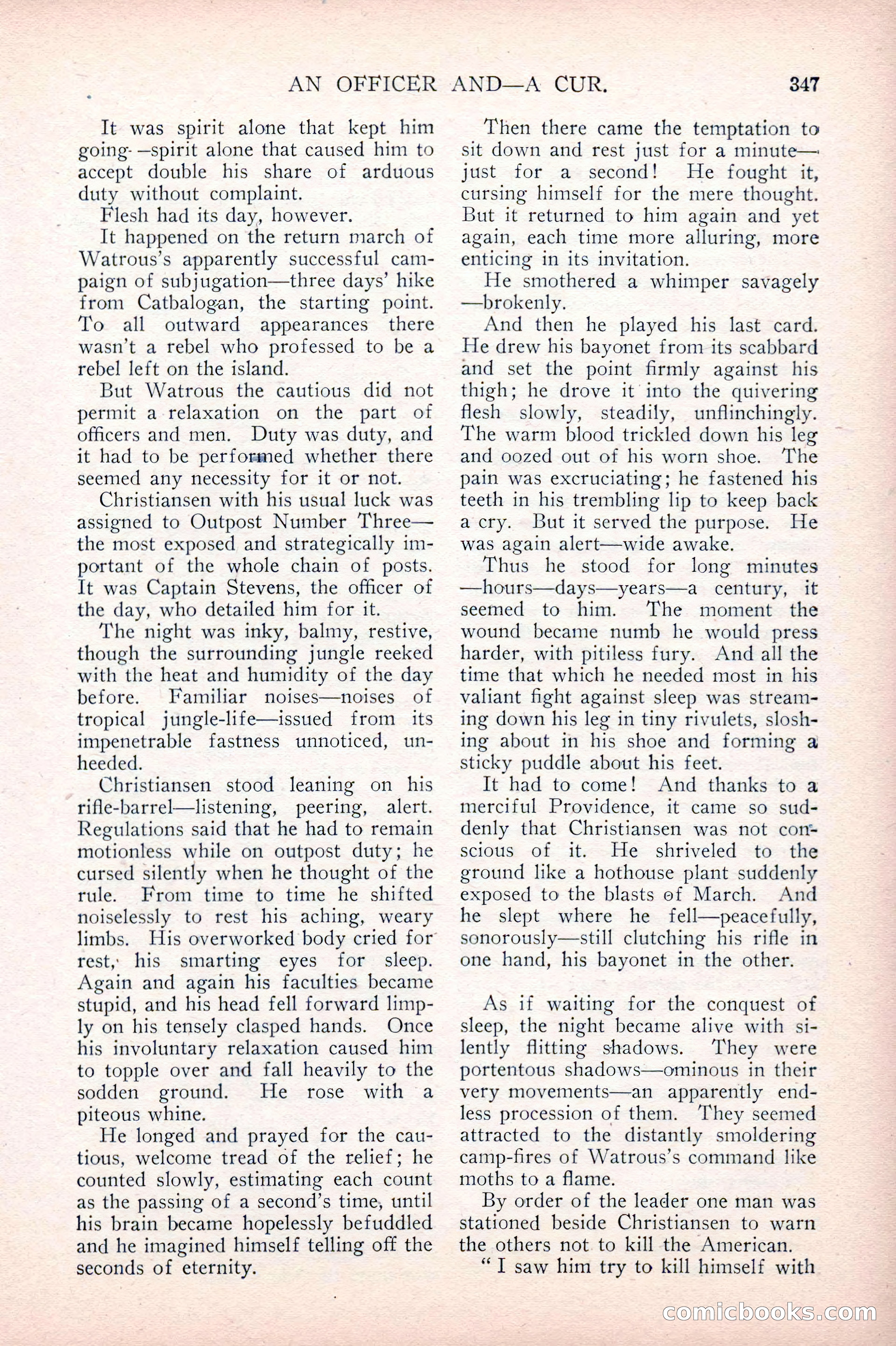 The Argosy, September 1915 — page 133 of 246