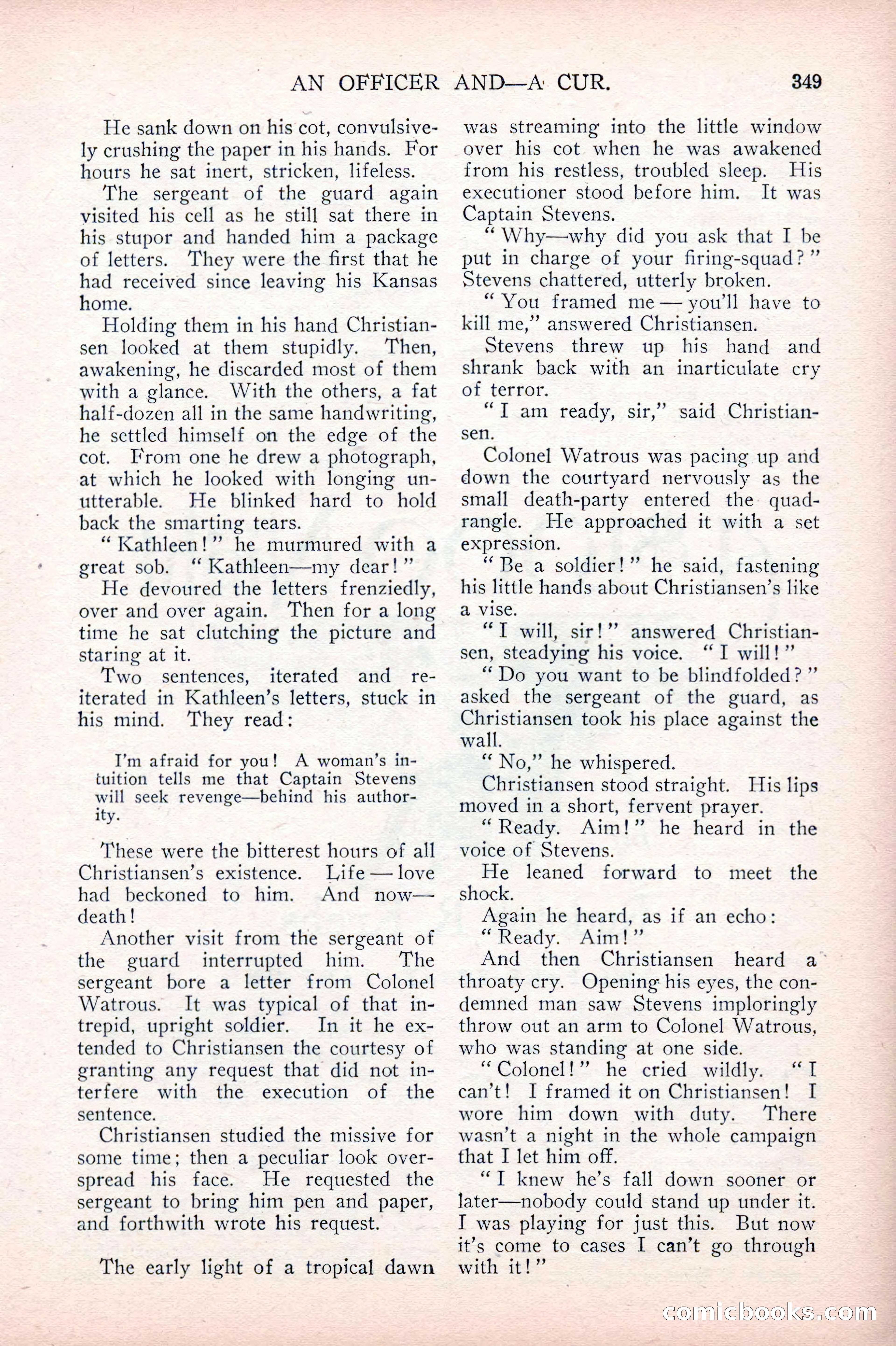 The Argosy, September 1915 — page 135 of 246