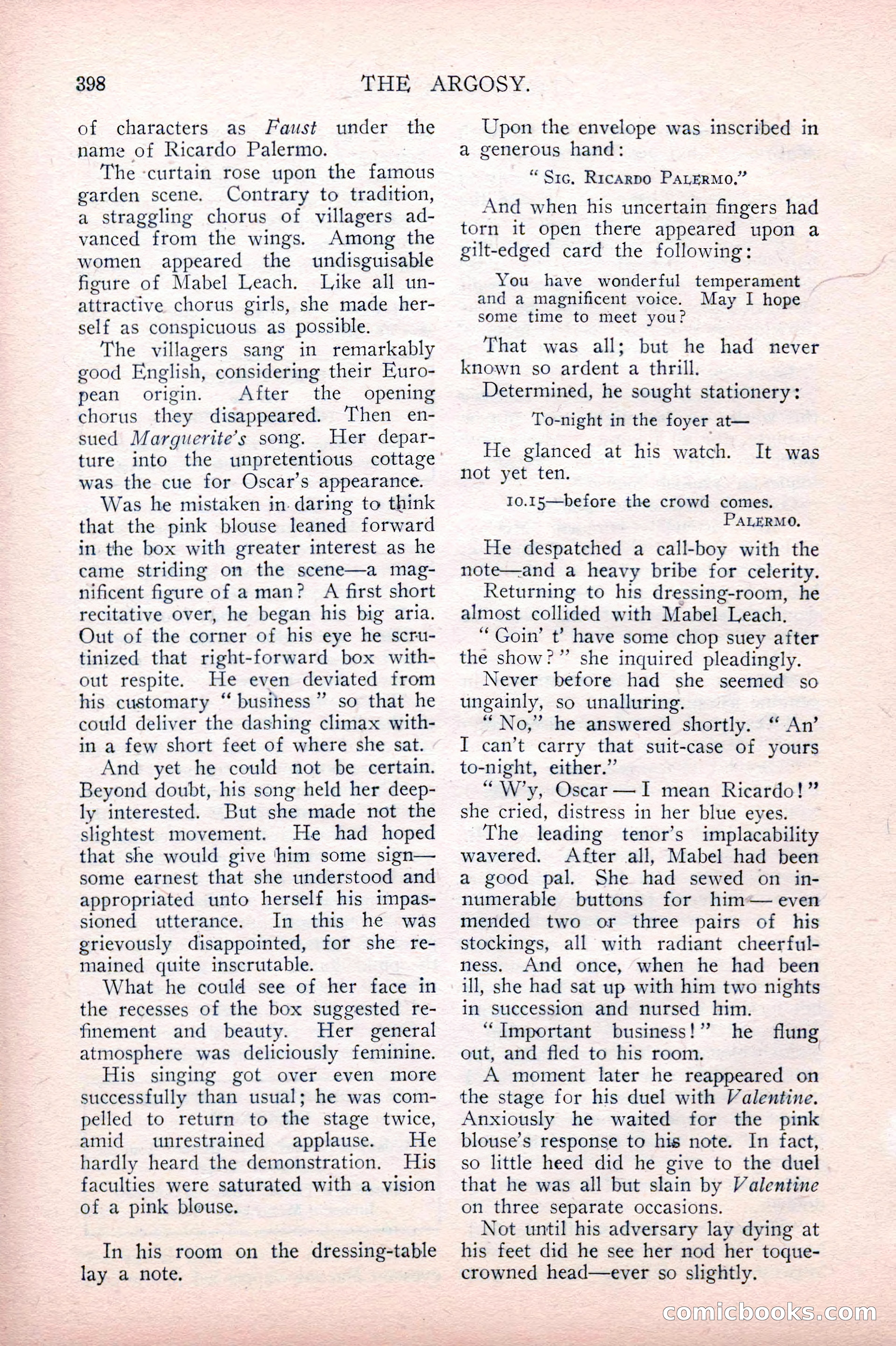The Argosy, September 1915 — page 184 of 246