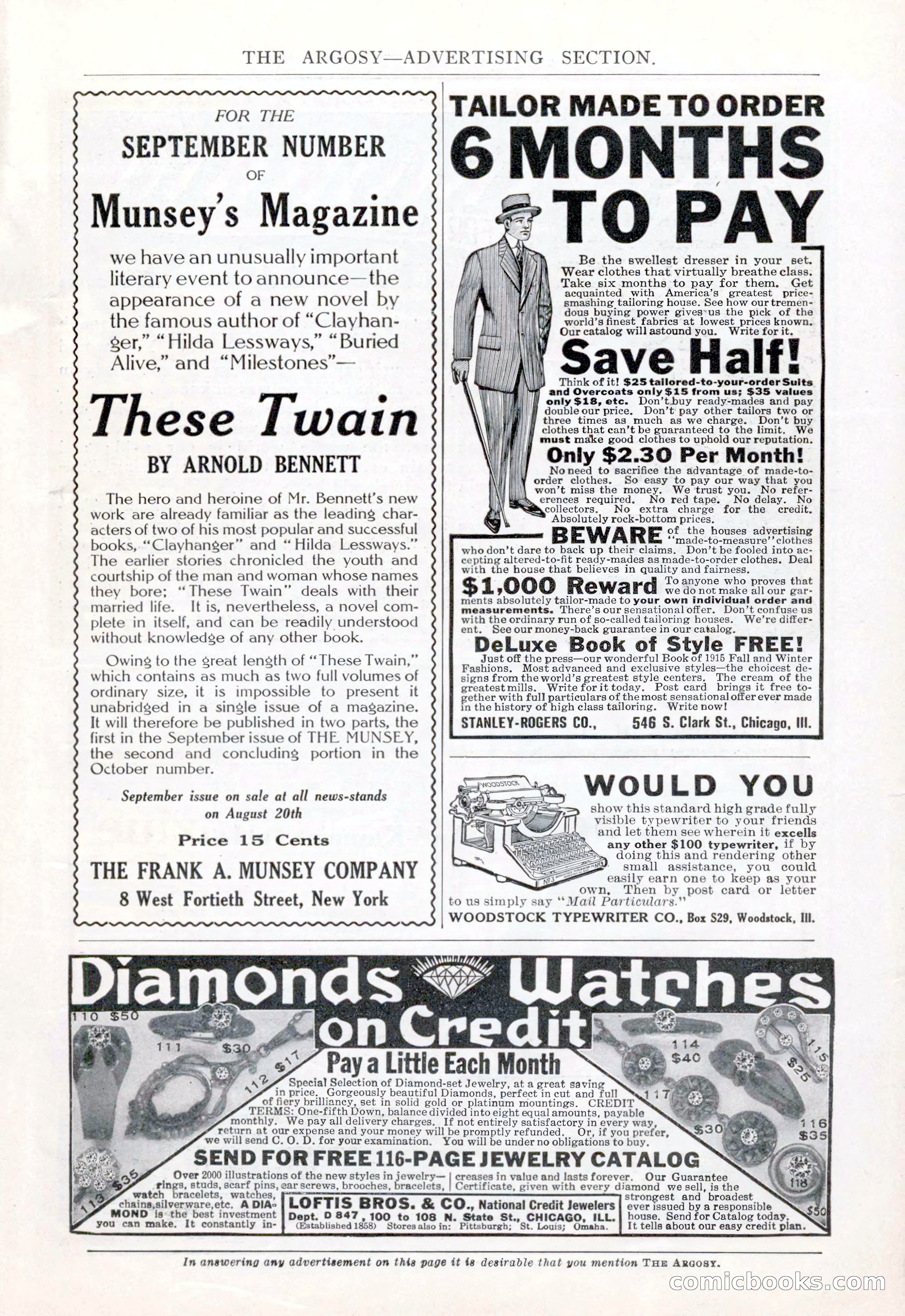 The Argosy, September 1915 — page 241 of 246