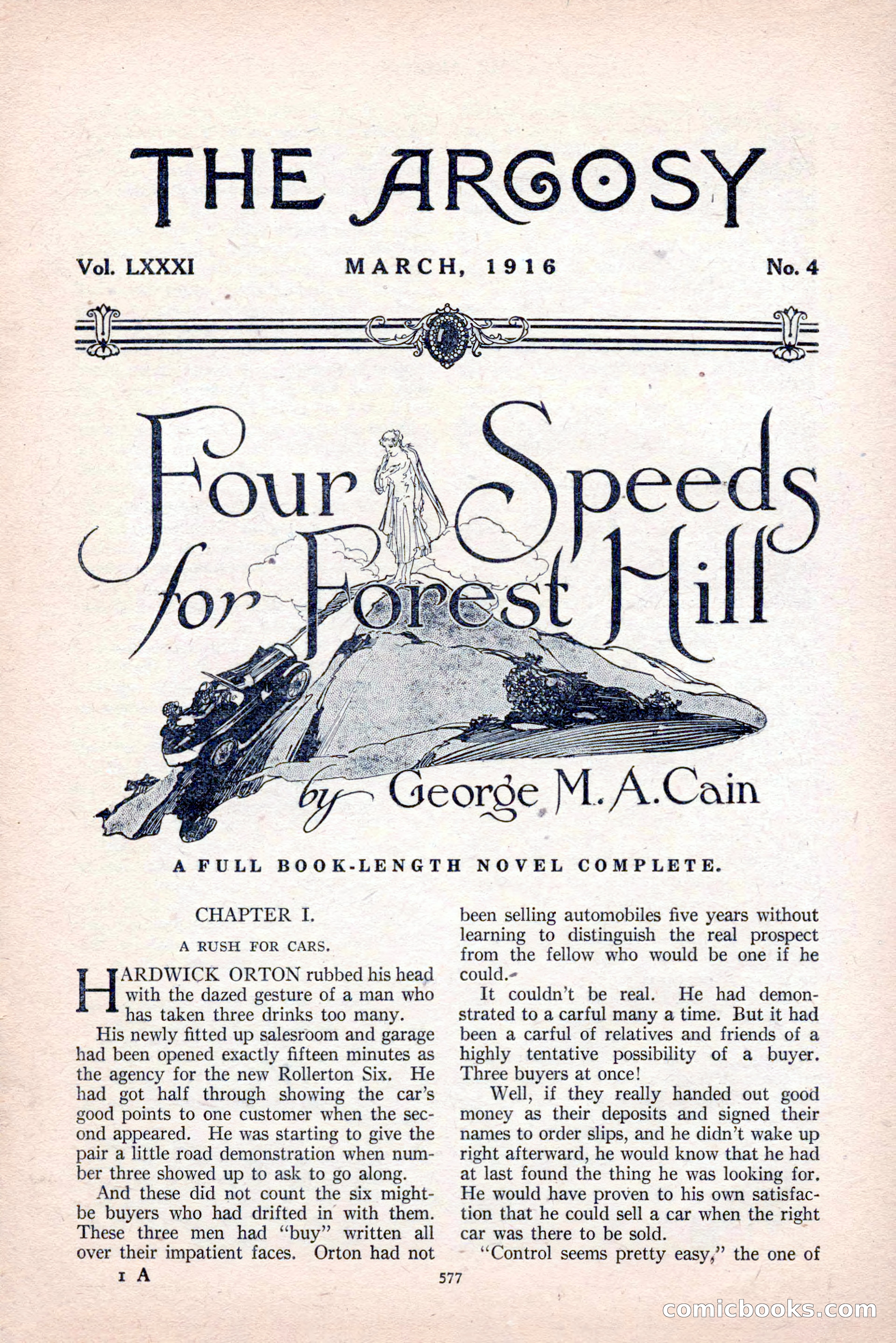 The Argosy, Vol. 81, No. 4 — page 11 of 216