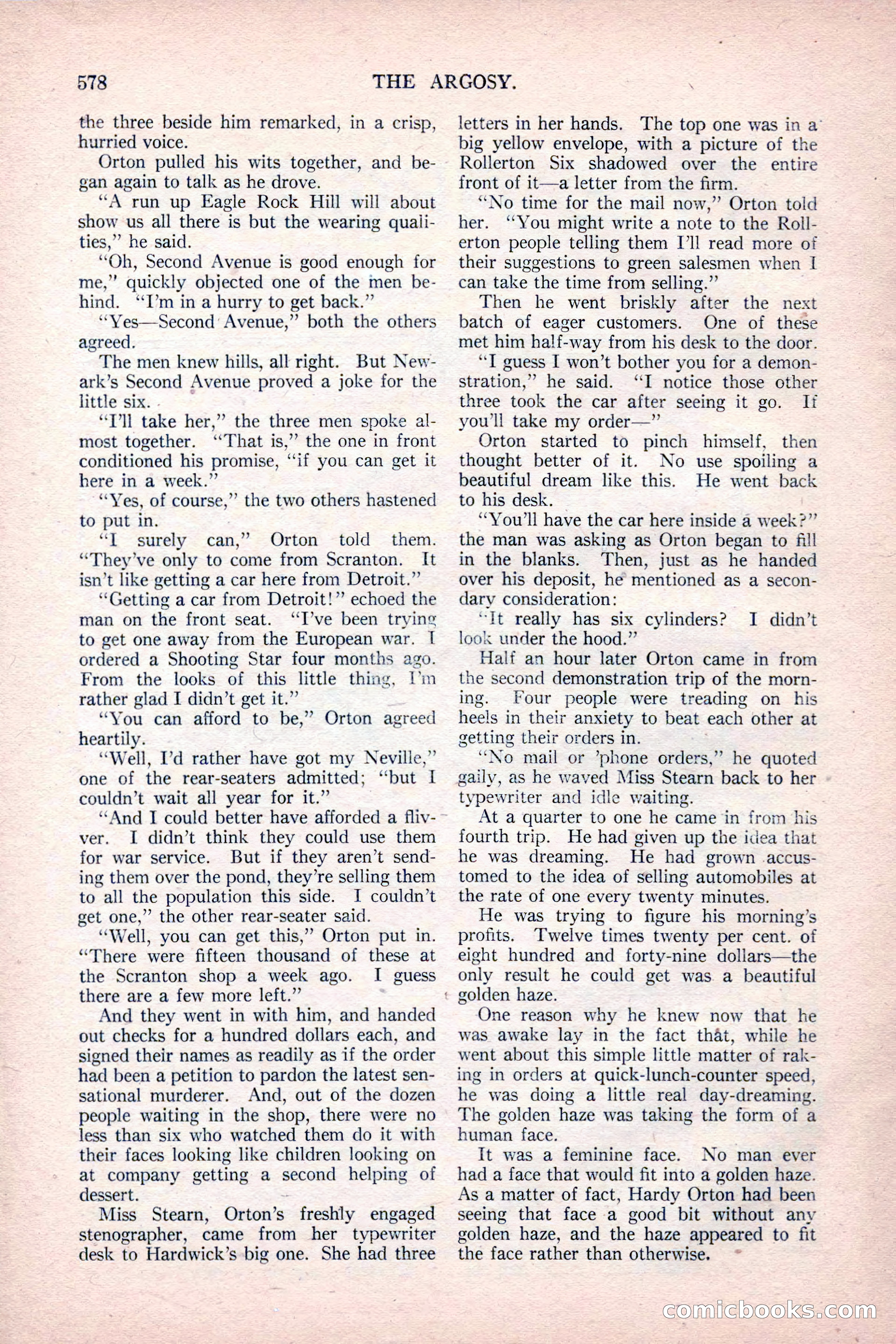 The Argosy, Vol. 81, No. 4 — page 12 of 216