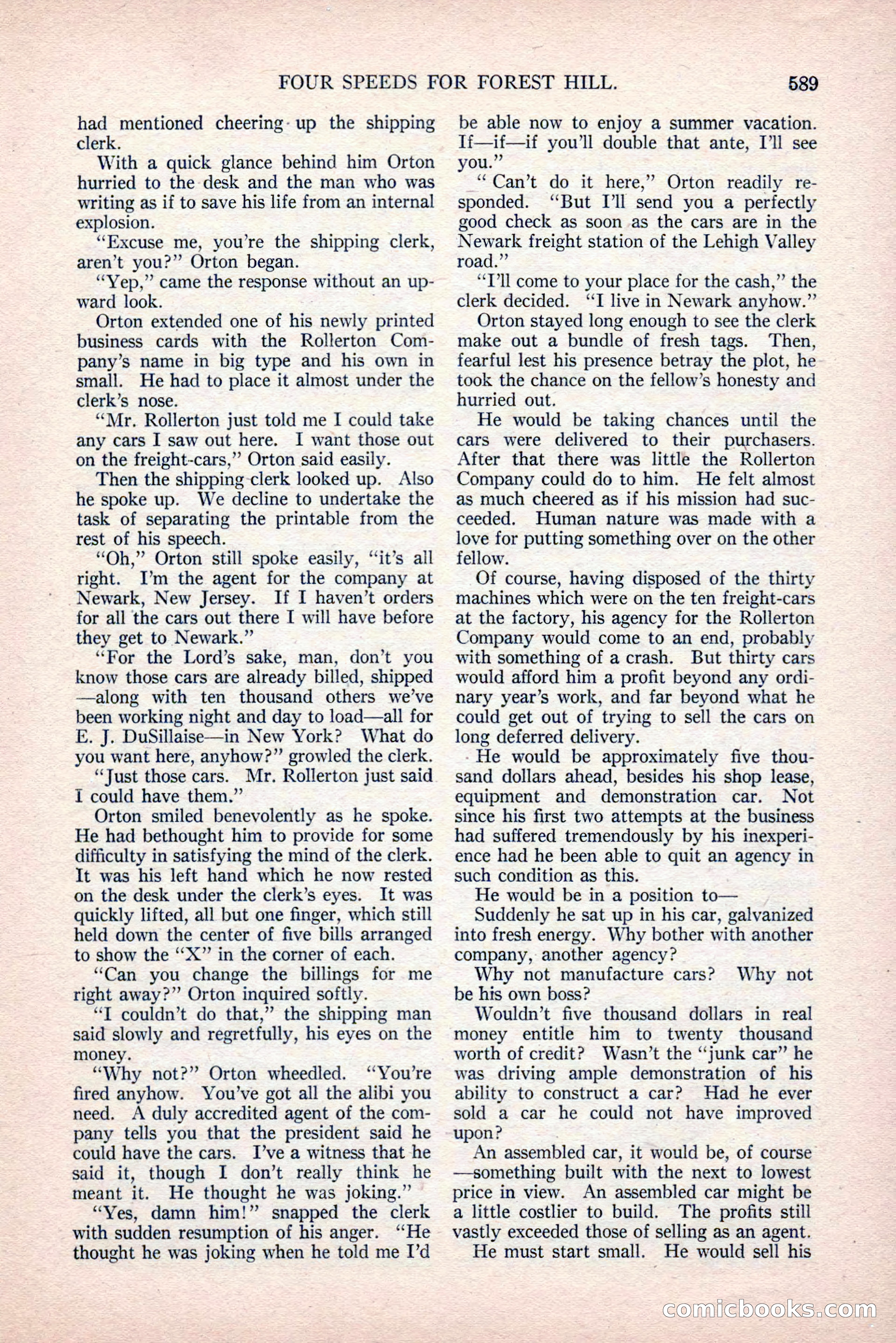 The Argosy, Vol. 81, No. 4 — page 23 of 216