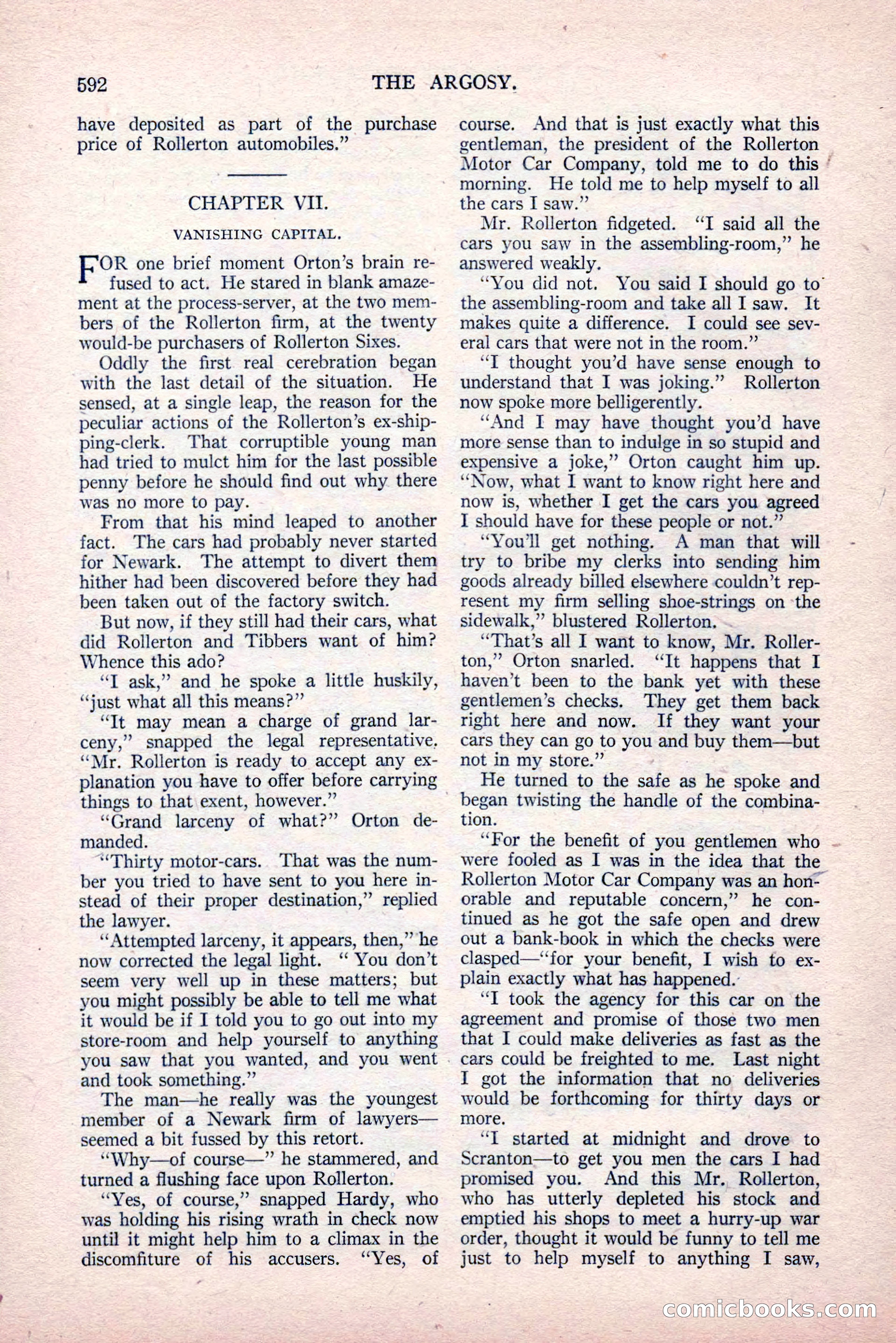 The Argosy, Vol. 81, No. 4 — page 26 of 216
