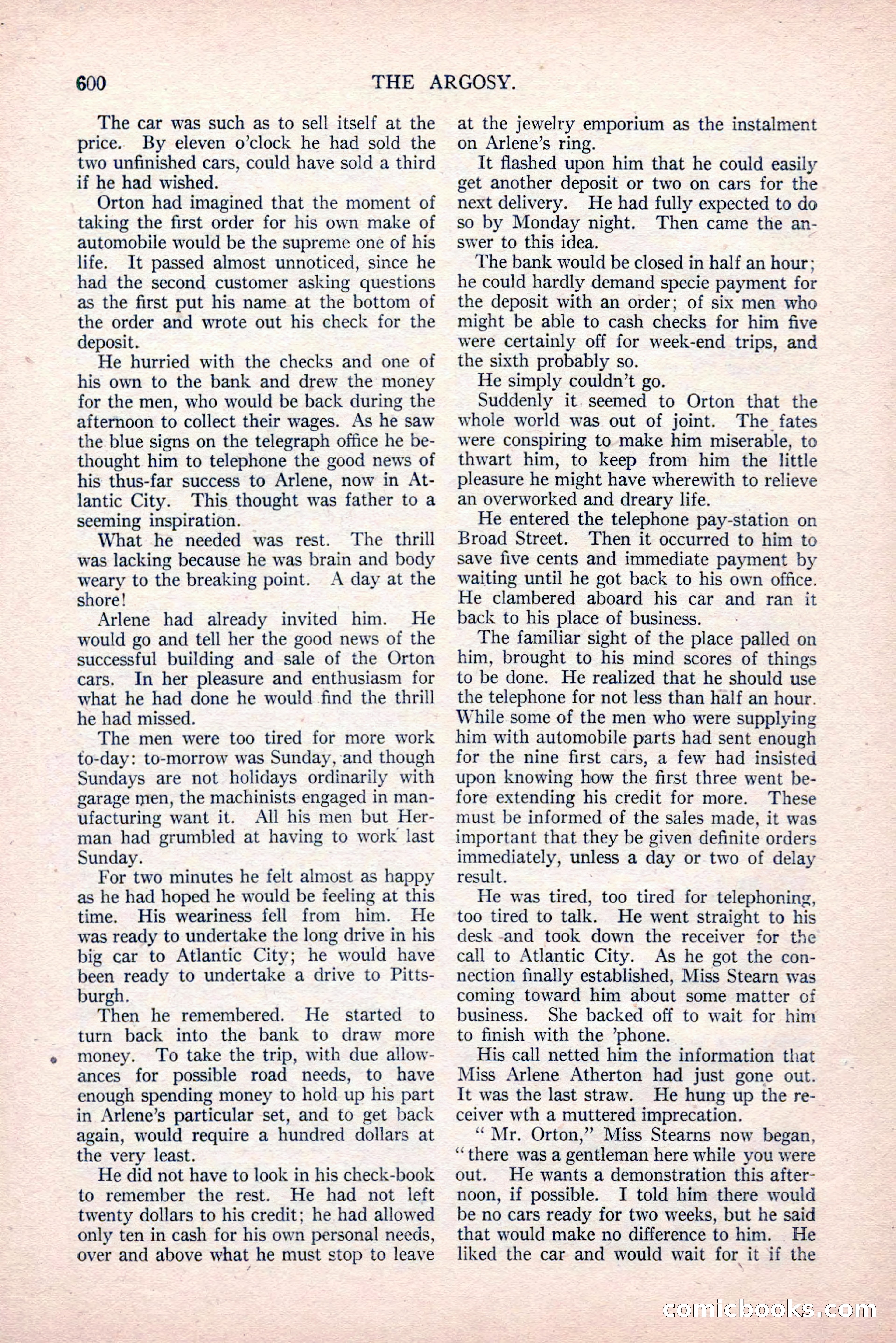 The Argosy, Vol. 81, No. 4 — page 34 of 216