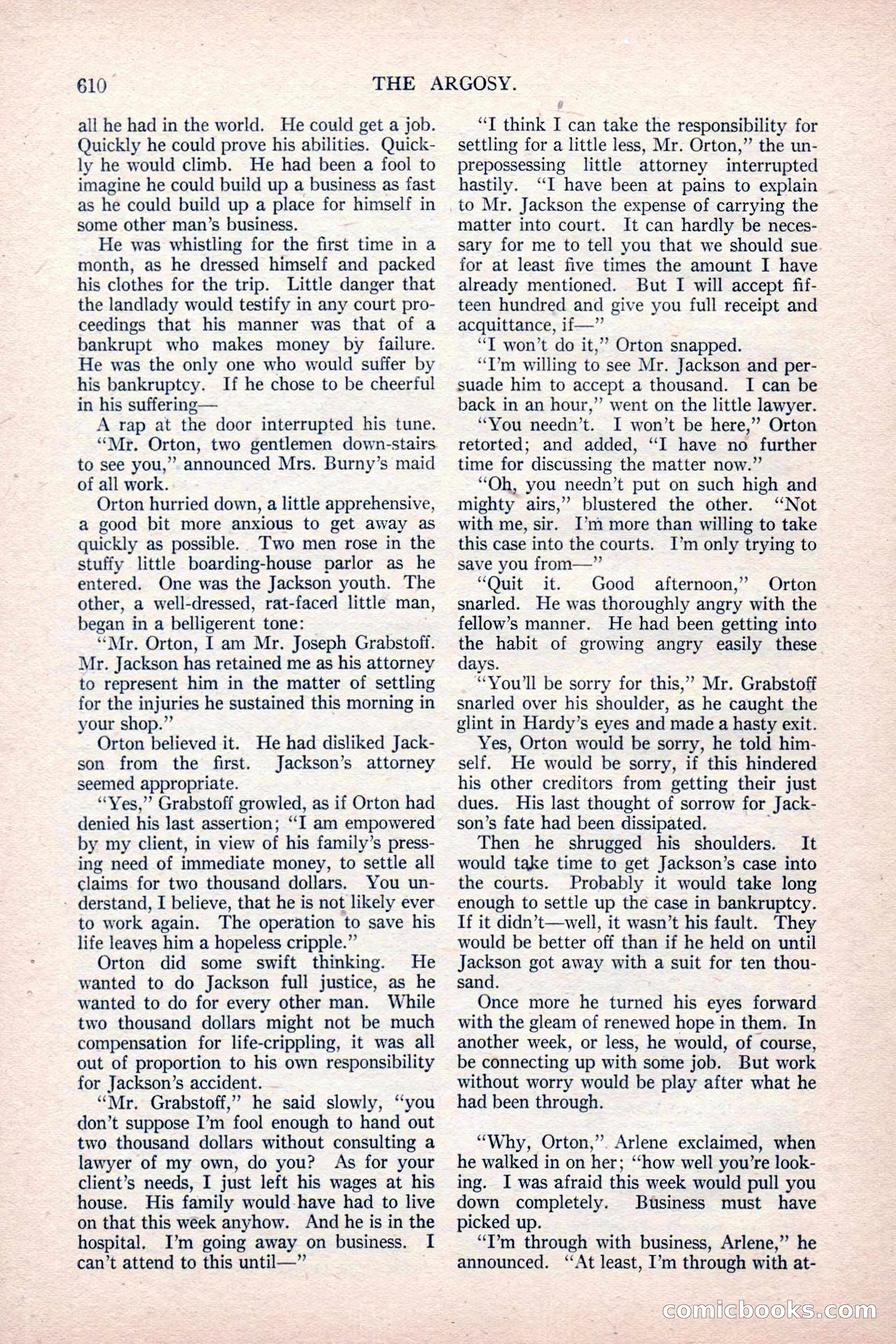 The Argosy, Vol. 81, No. 4 — page 44 of 216