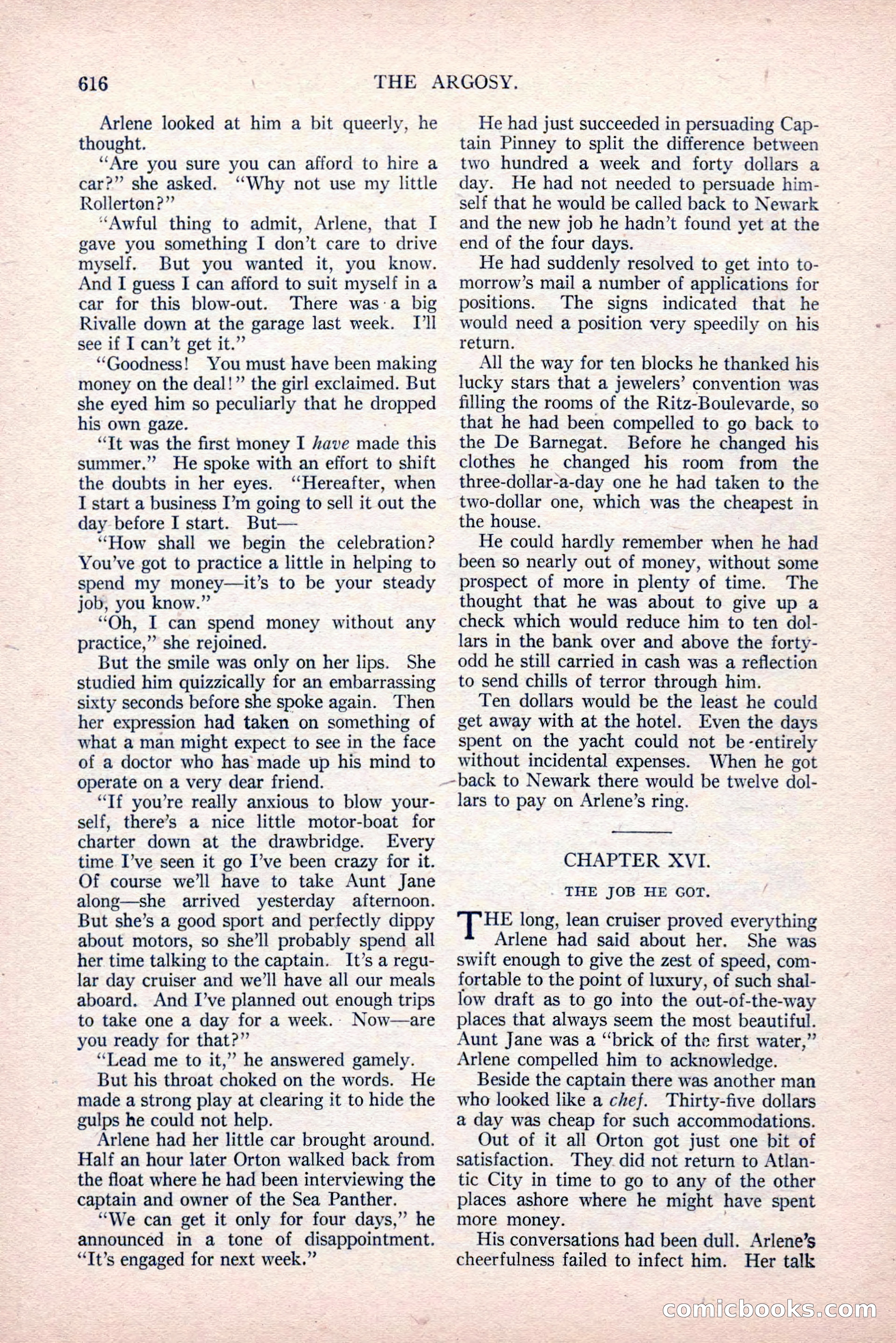 The Argosy, Vol. 81, No. 4 — page 50 of 216