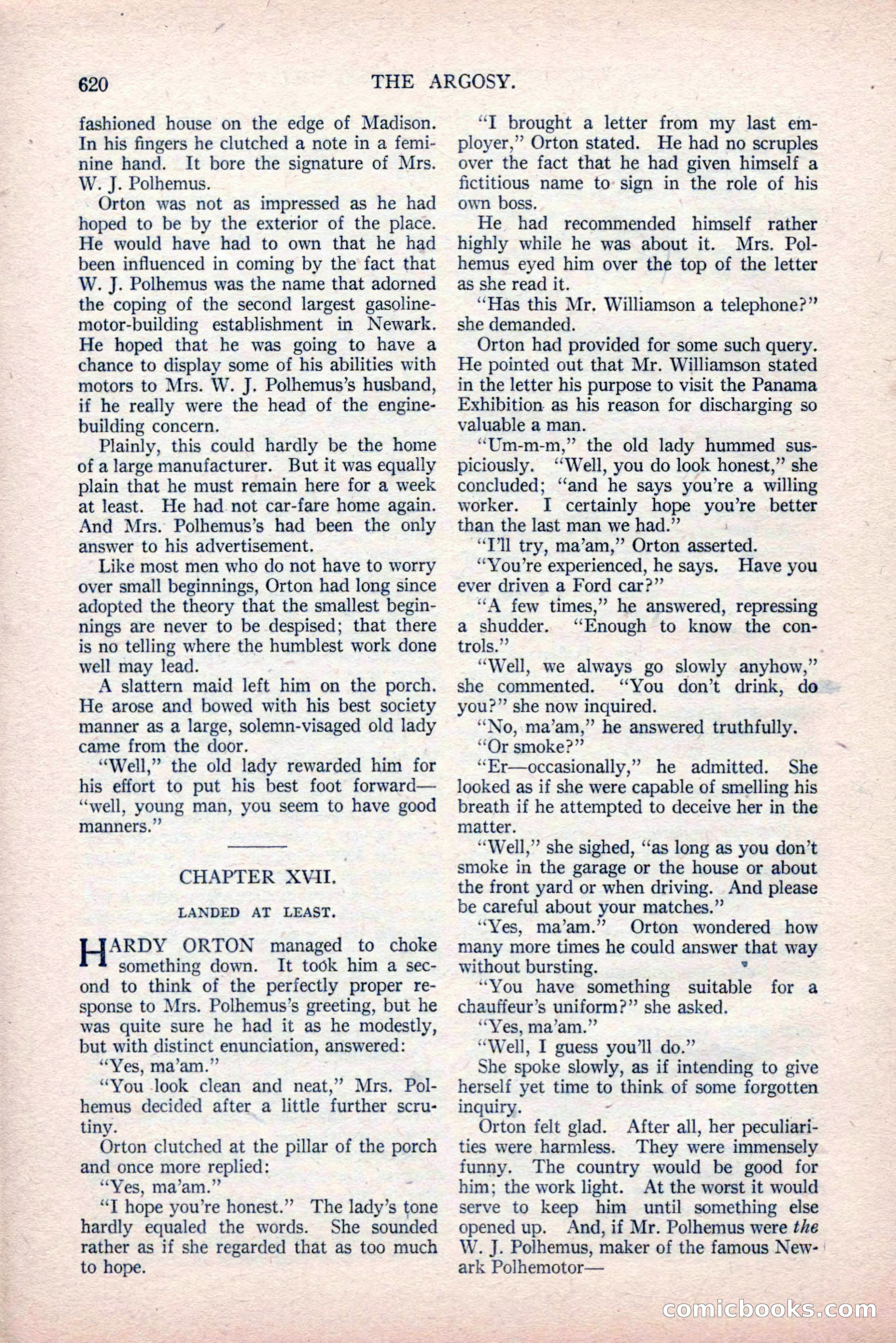 The Argosy, Vol. 81, No. 4 — page 54 of 216
