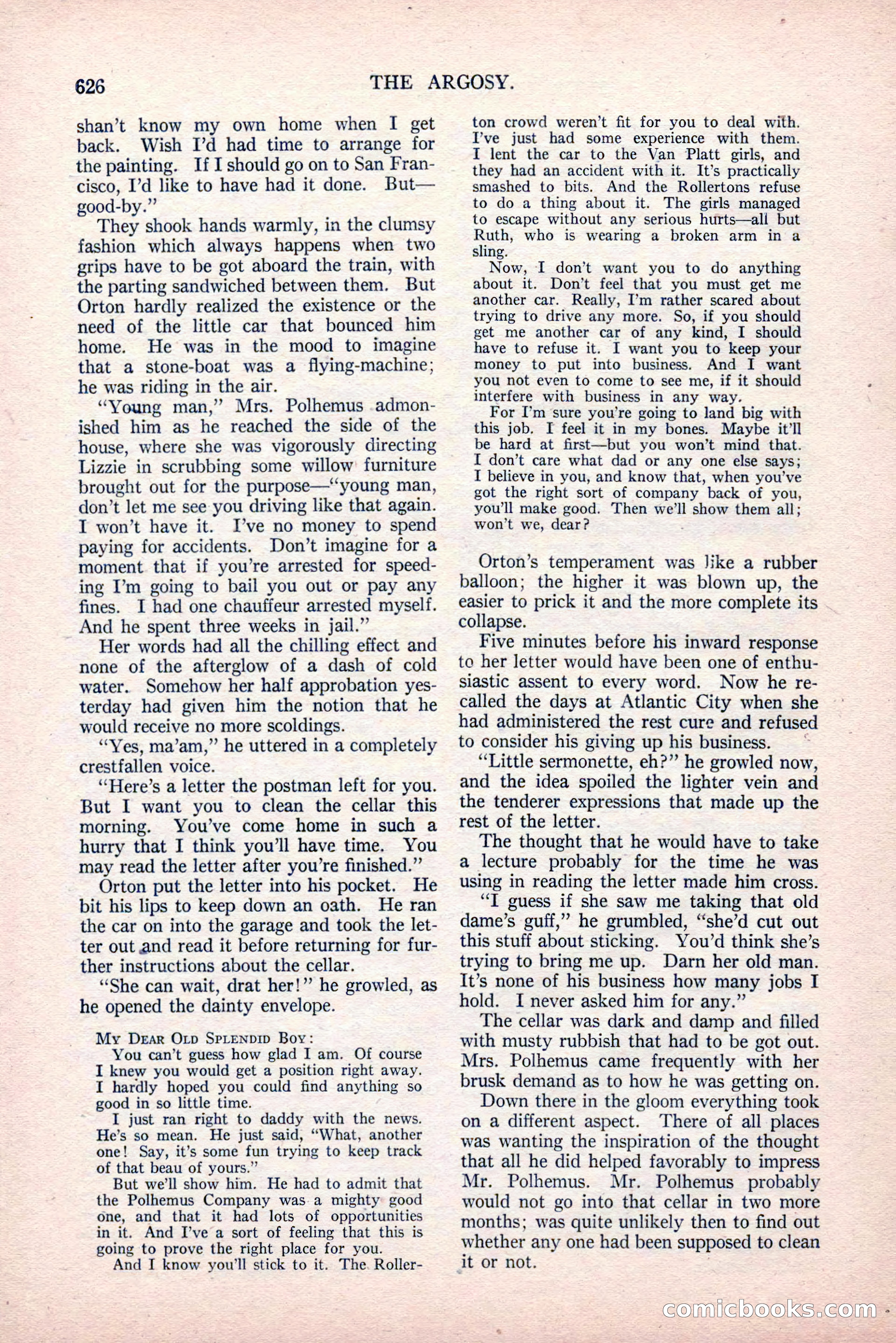 The Argosy, Vol. 81, No. 4 — page 60 of 216