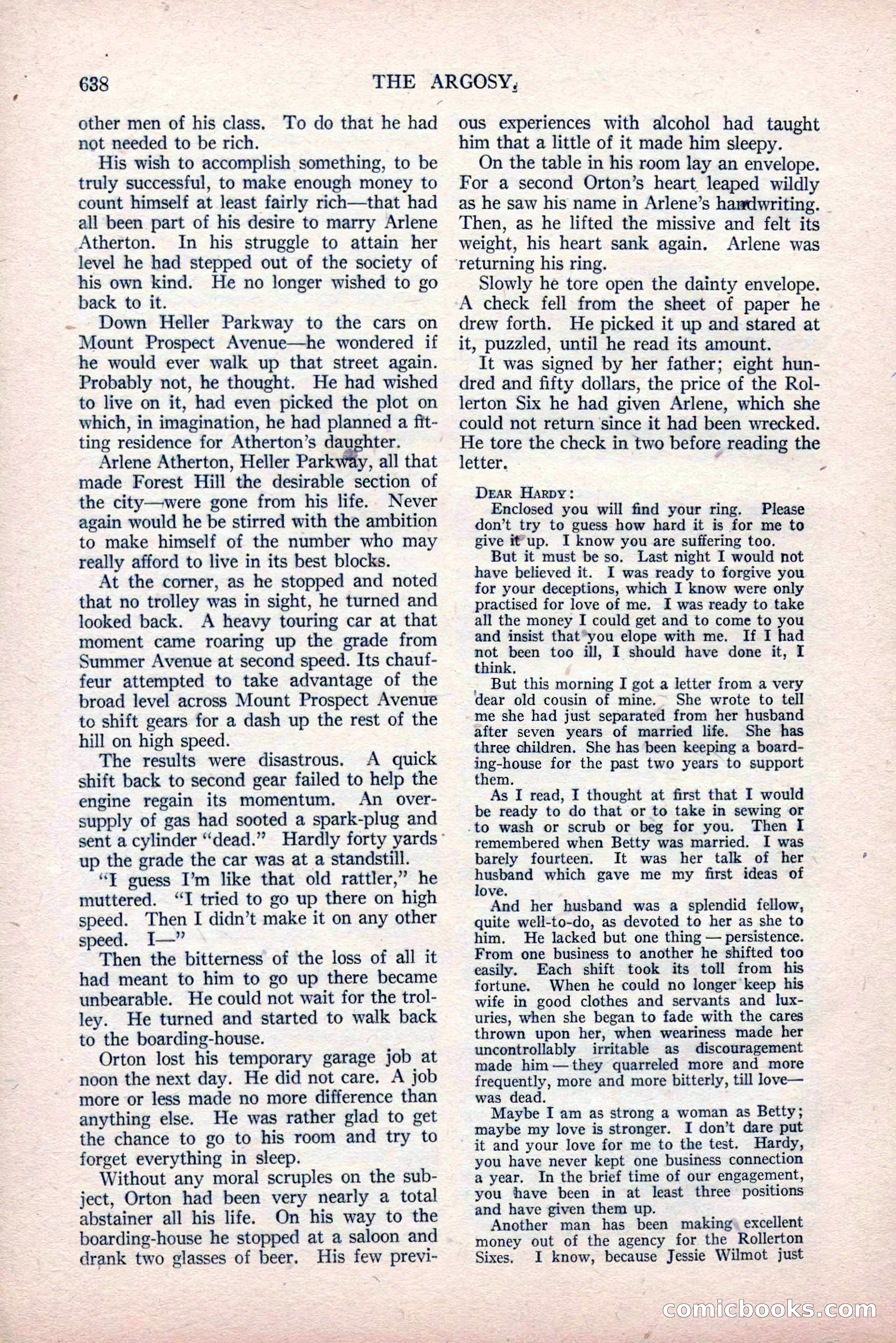 The Argosy, Vol. 81, No. 4 — page 72 of 216