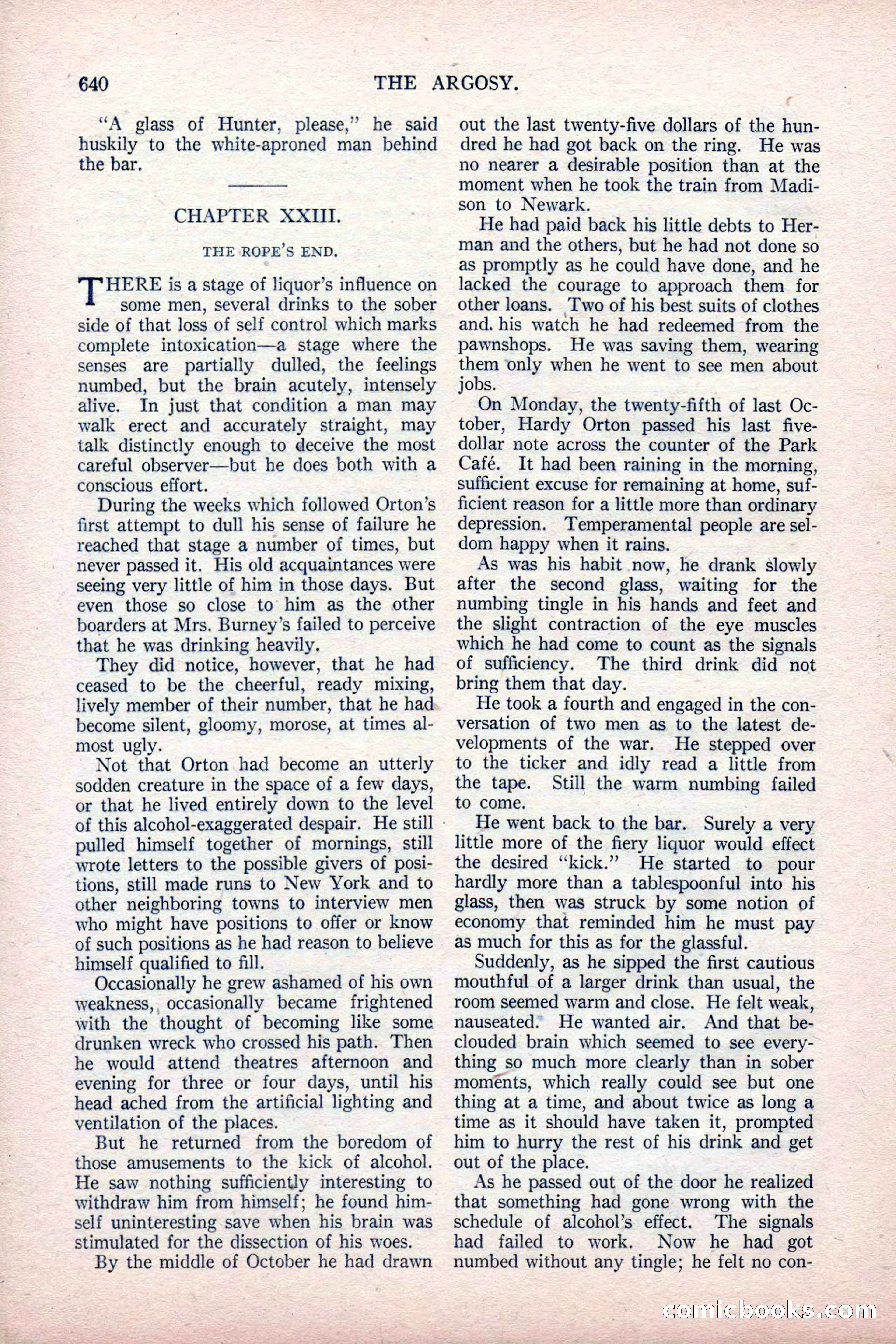 The Argosy, Vol. 81, No. 4 — page 74 of 216