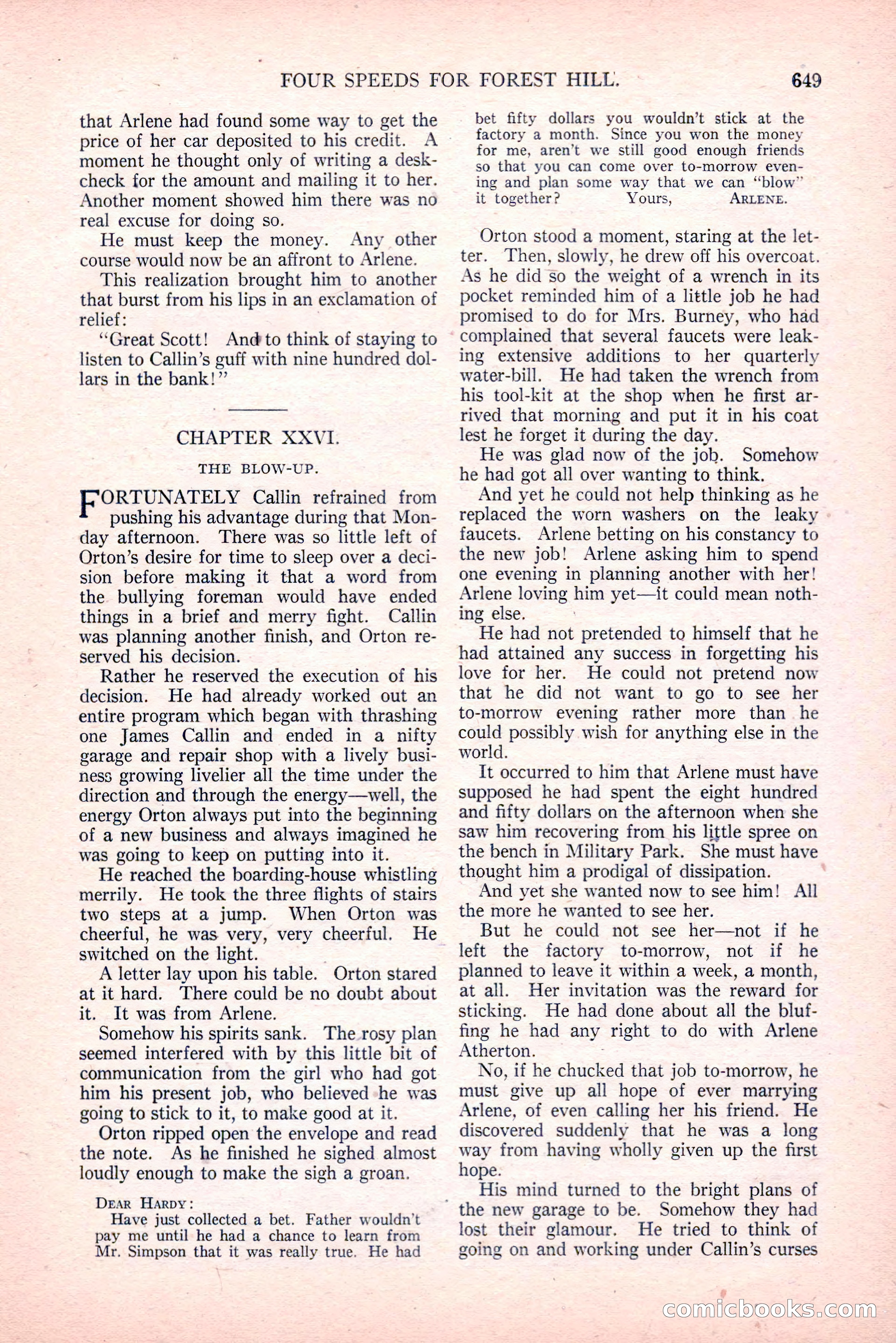 The Argosy, Vol. 81, No. 4 — page 83 of 216
