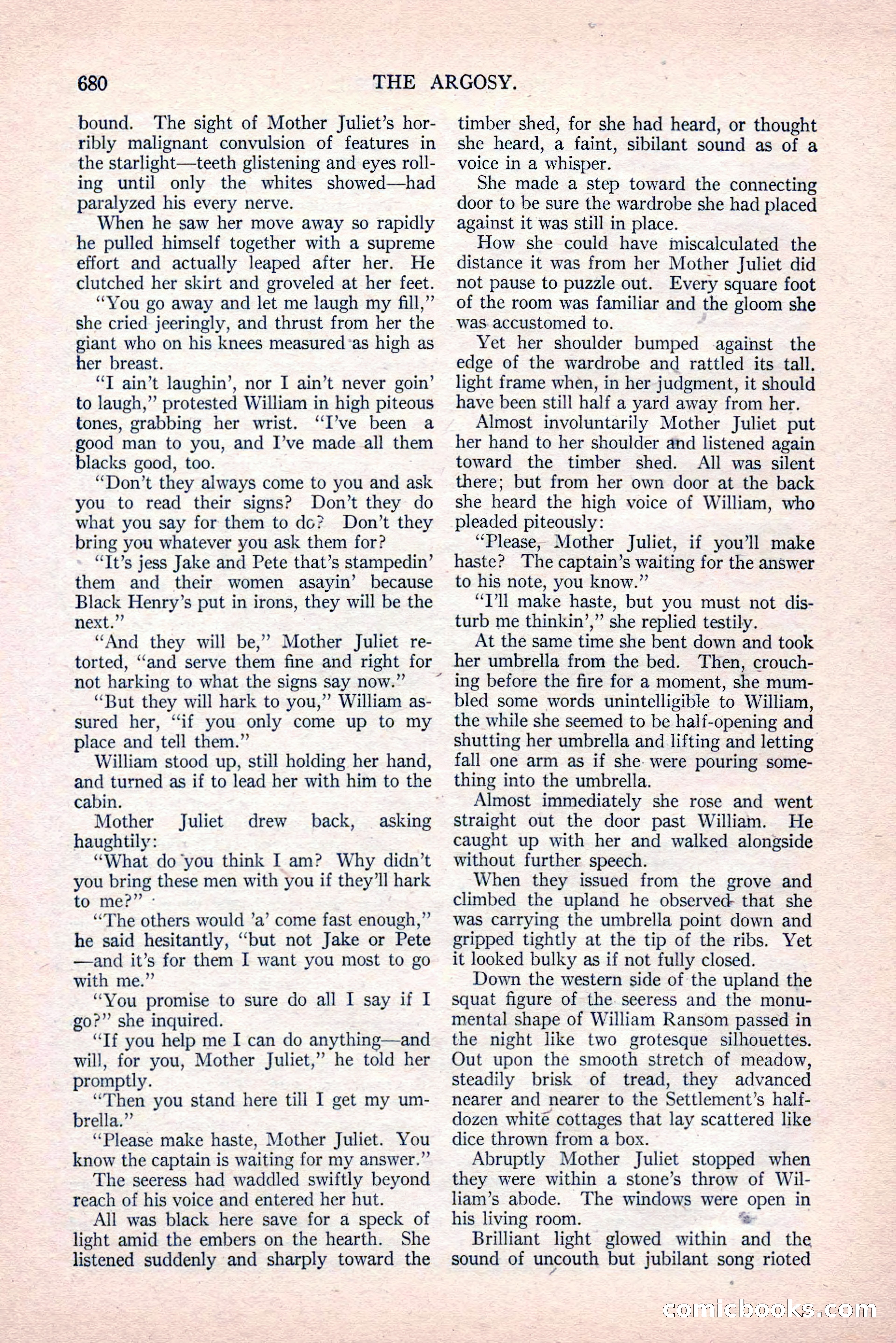 The Argosy, Vol. 81, No. 4 — page 114 of 216