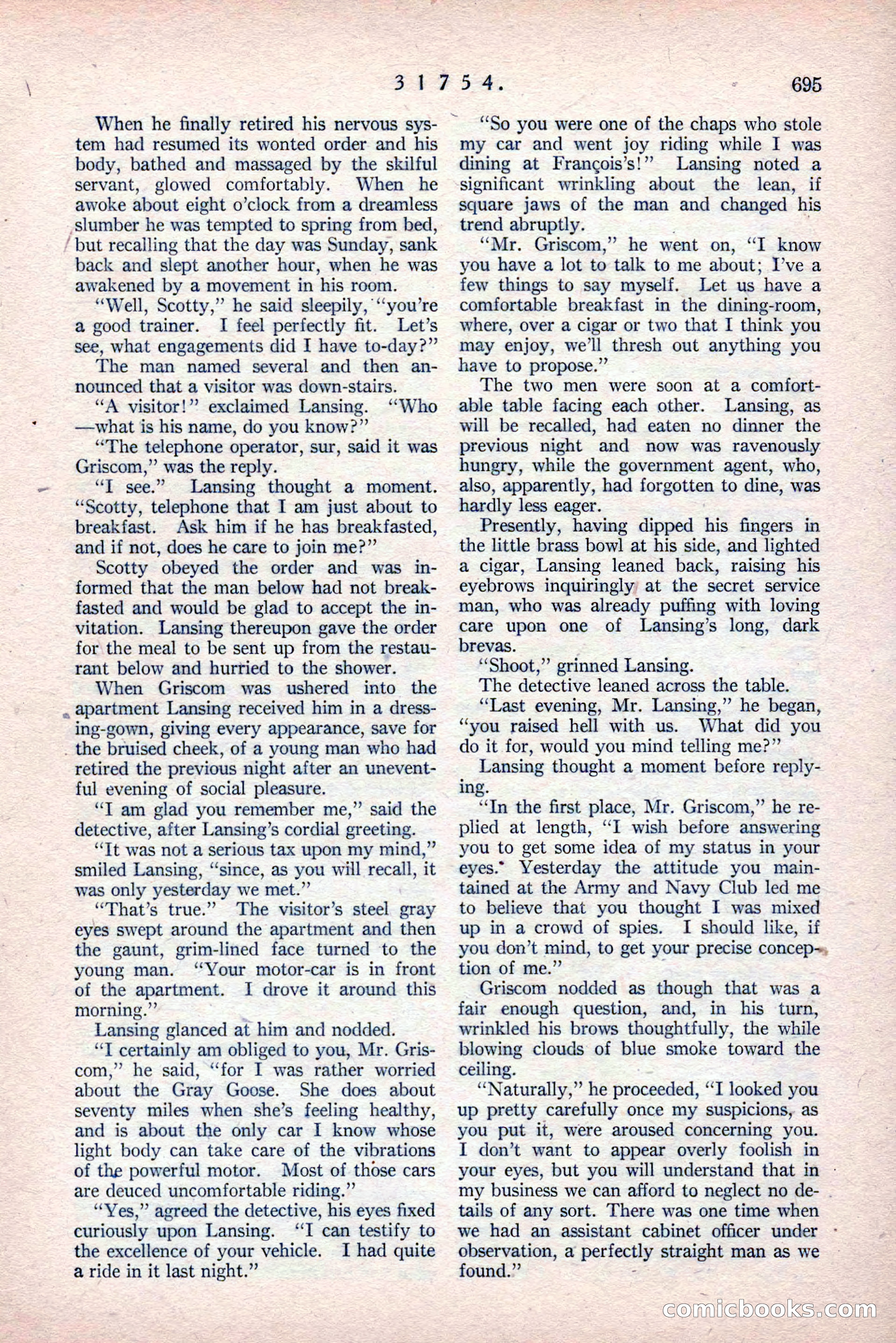 The Argosy, Vol. 81, No. 4 — page 129 of 216