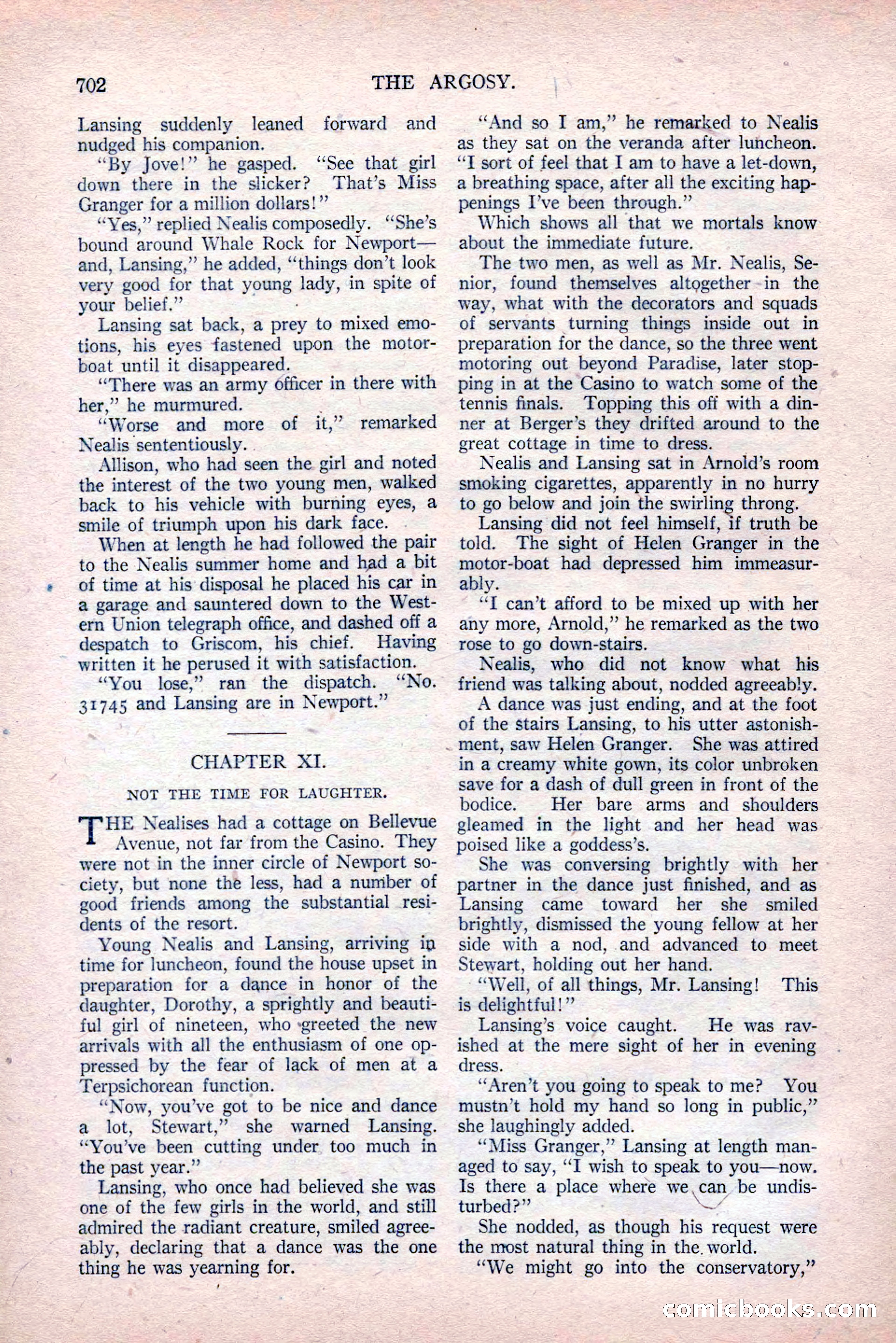 The Argosy, Vol. 81, No. 4 — page 136 of 216