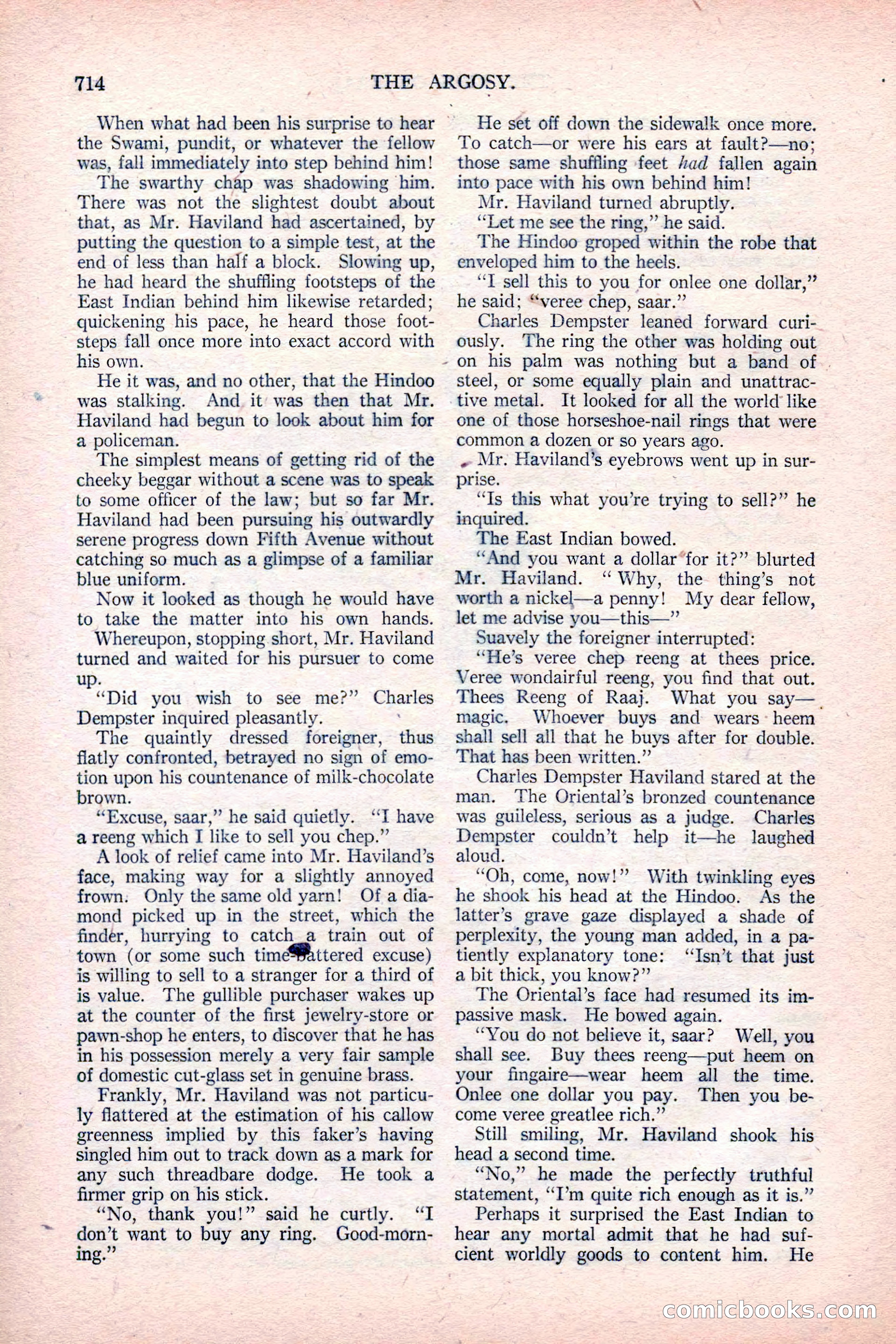 The Argosy, Vol. 81, No. 4 — page 148 of 216