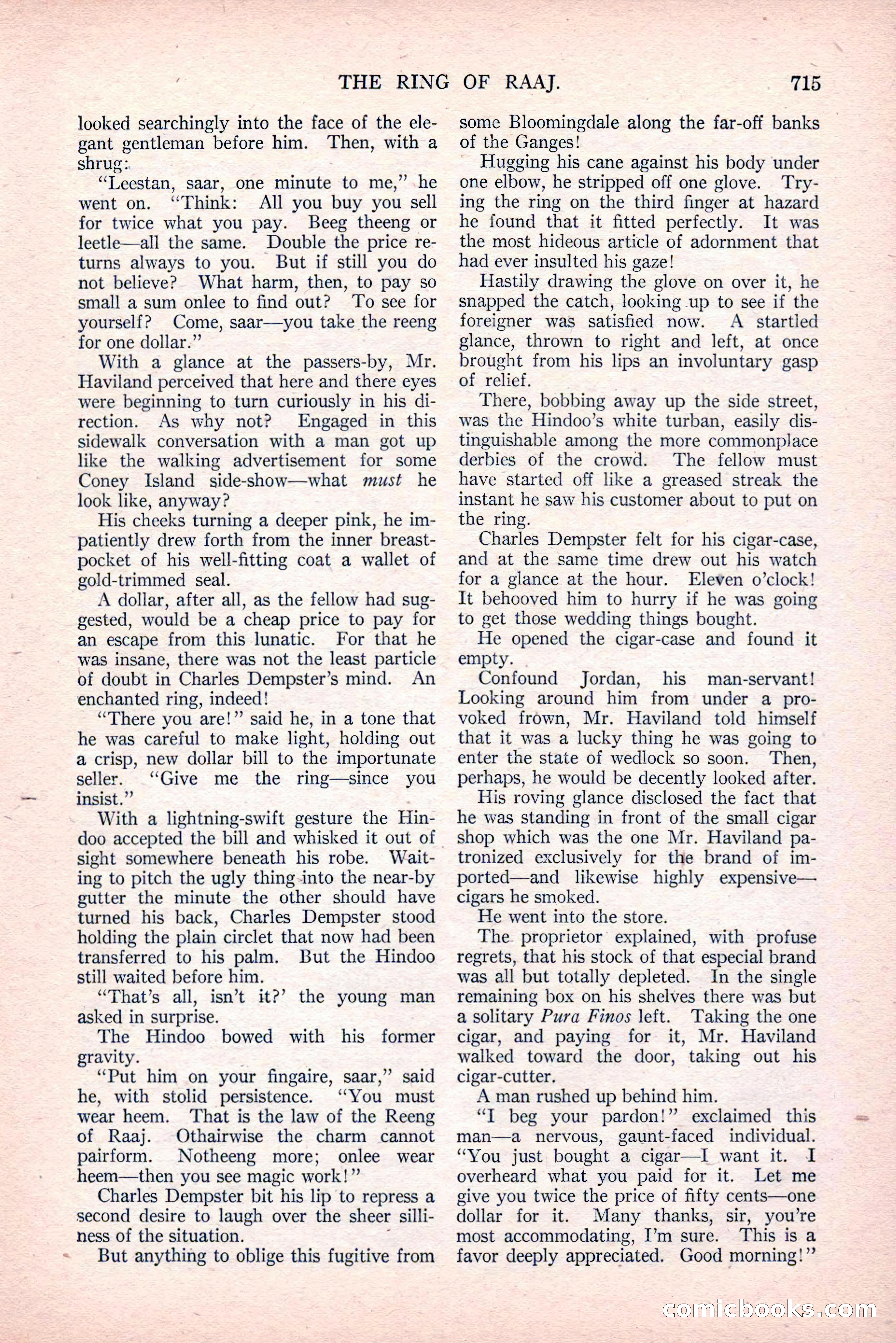 The Argosy, Vol. 81, No. 4 — page 149 of 216