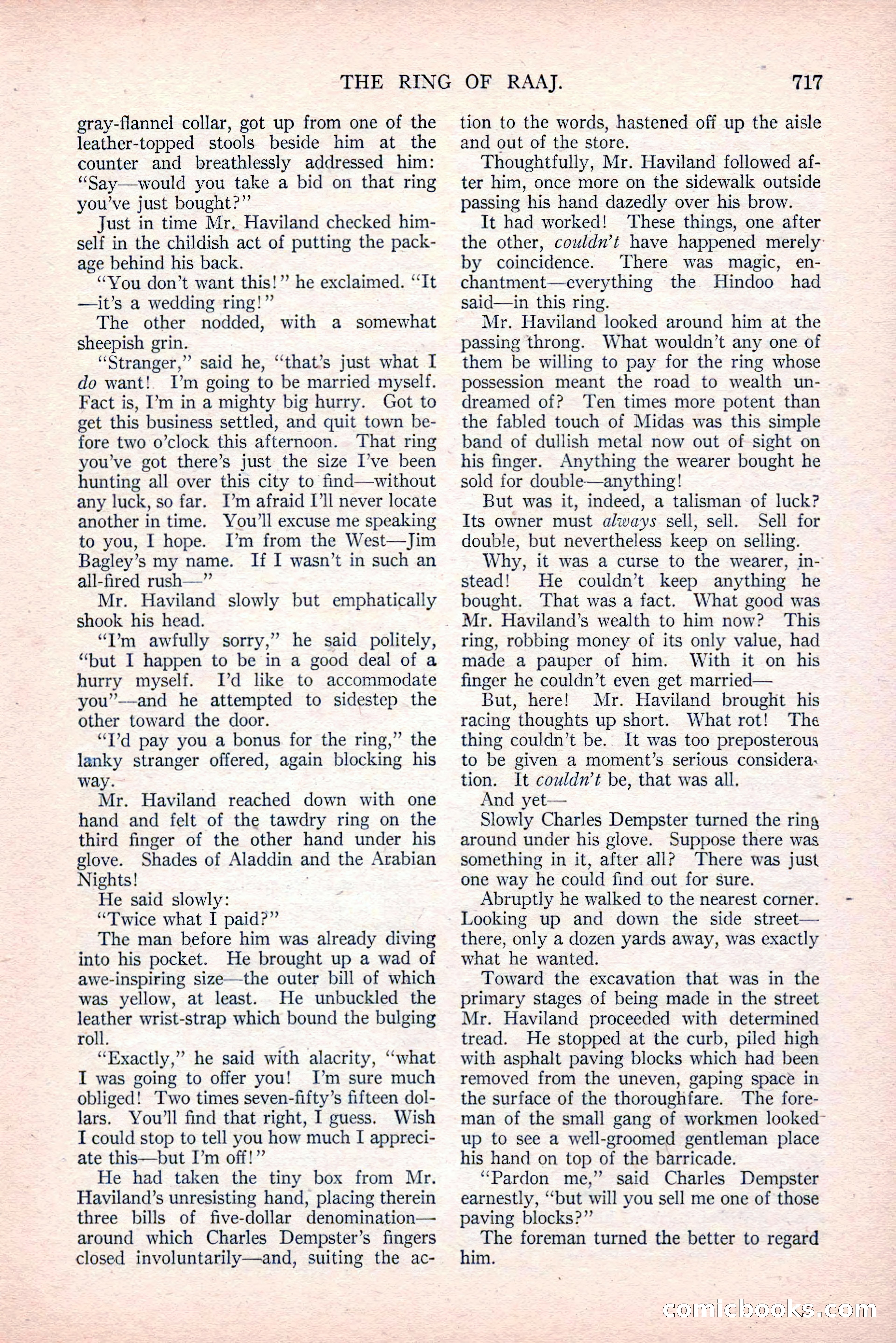 The Argosy, Vol. 81, No. 4 — page 151 of 216