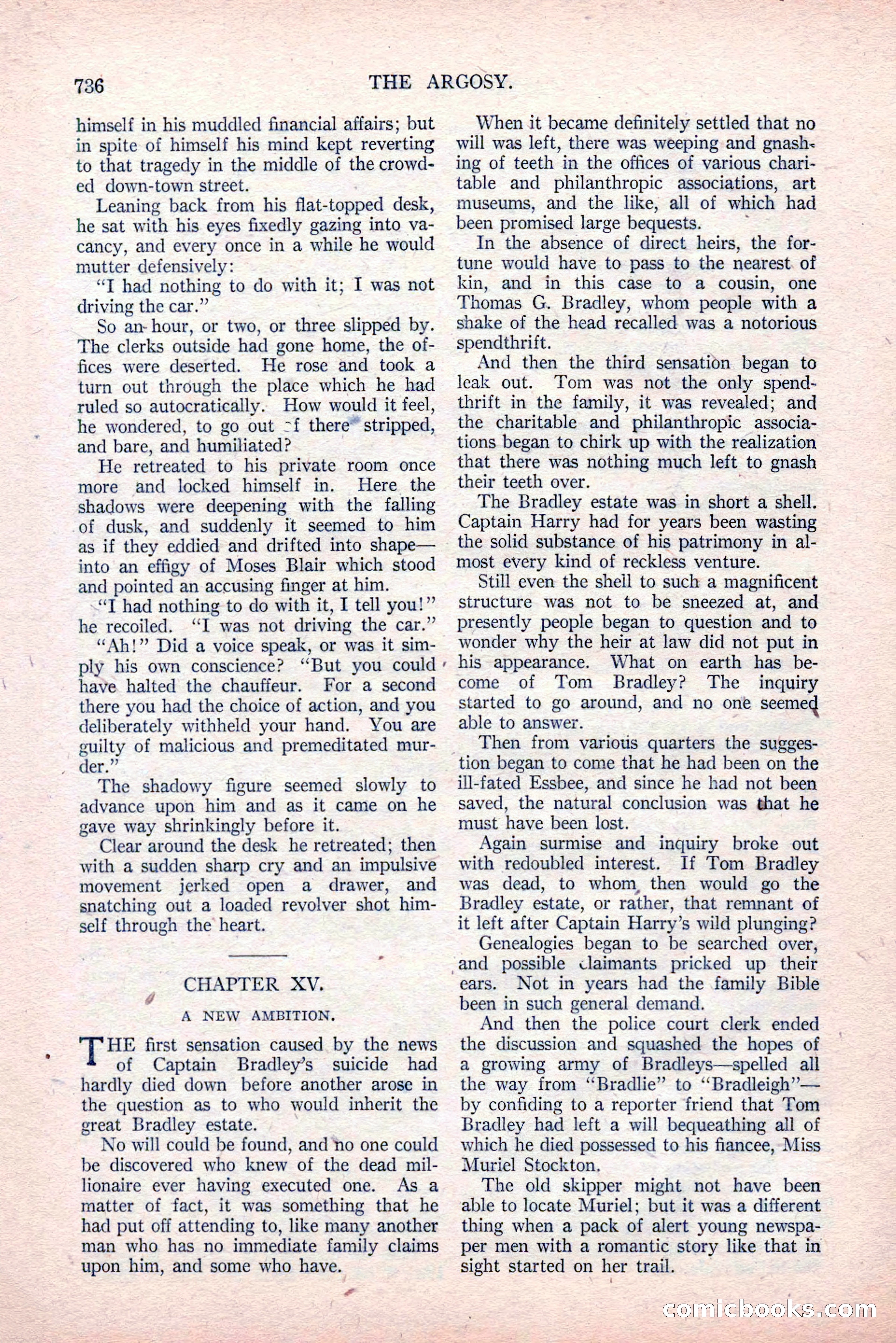 The Argosy, Vol. 81, No. 4 — page 170 of 216