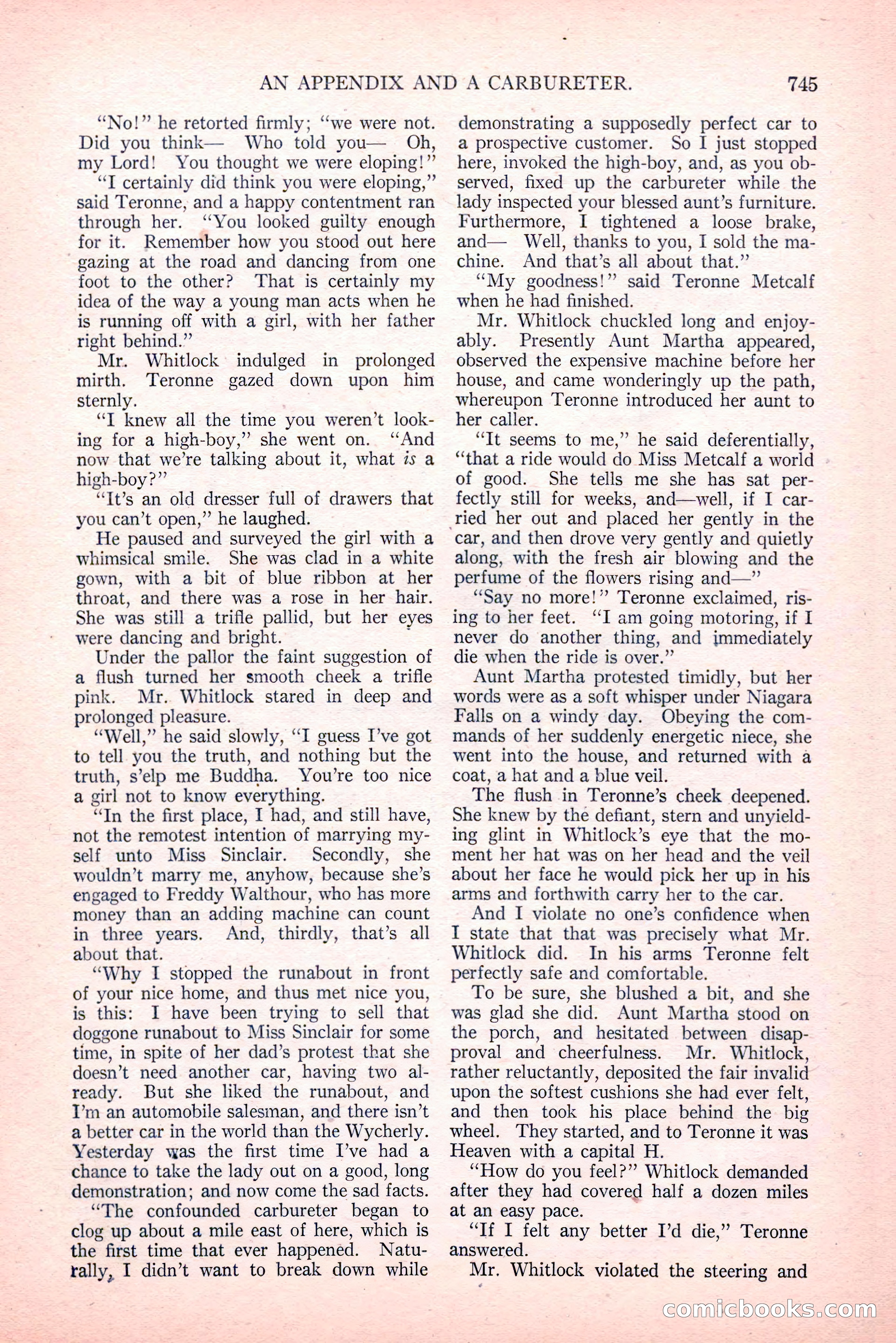 The Argosy, Vol. 81, No. 4 — page 179 of 216