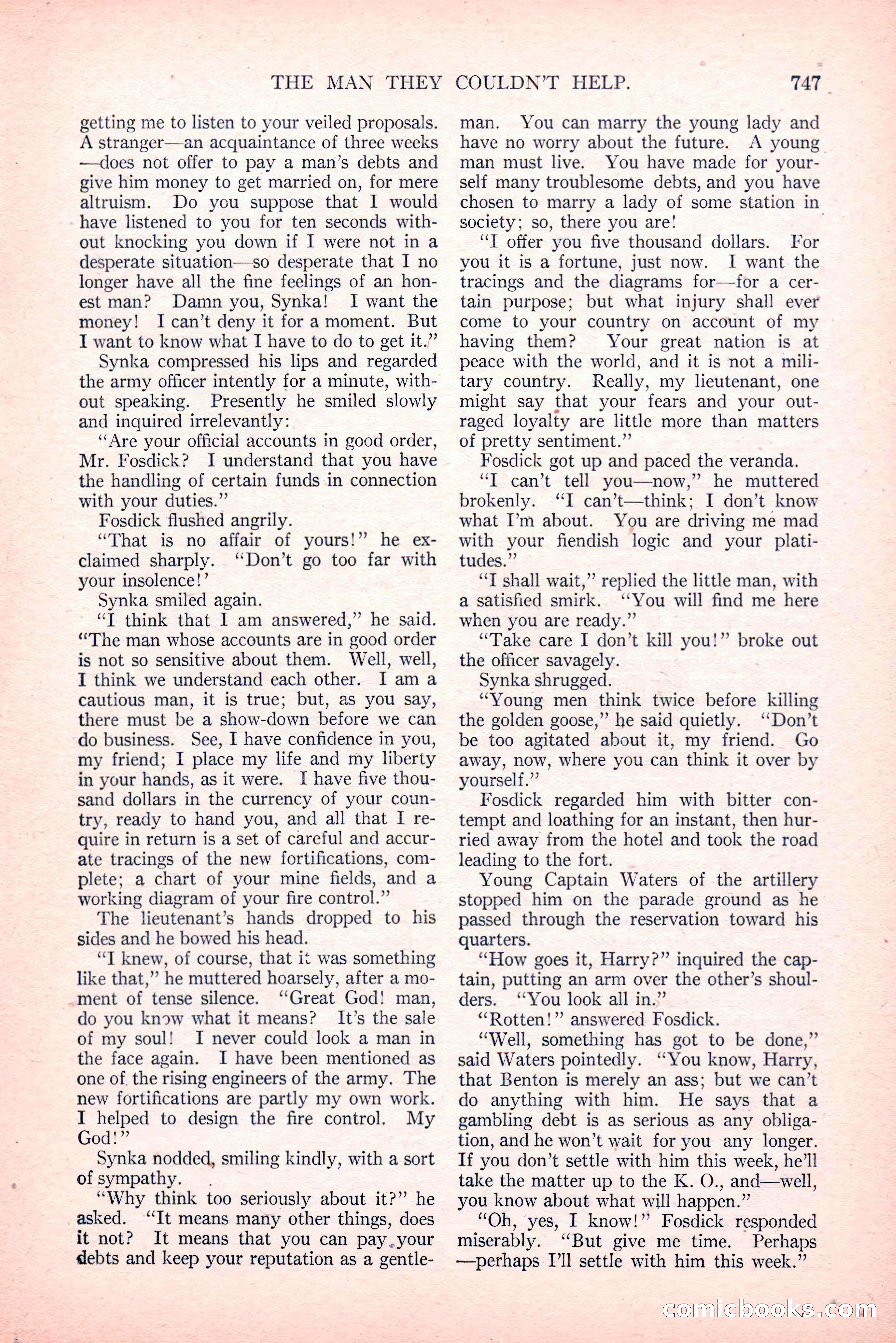 The Argosy, Vol. 81, No. 4 — page 181 of 216