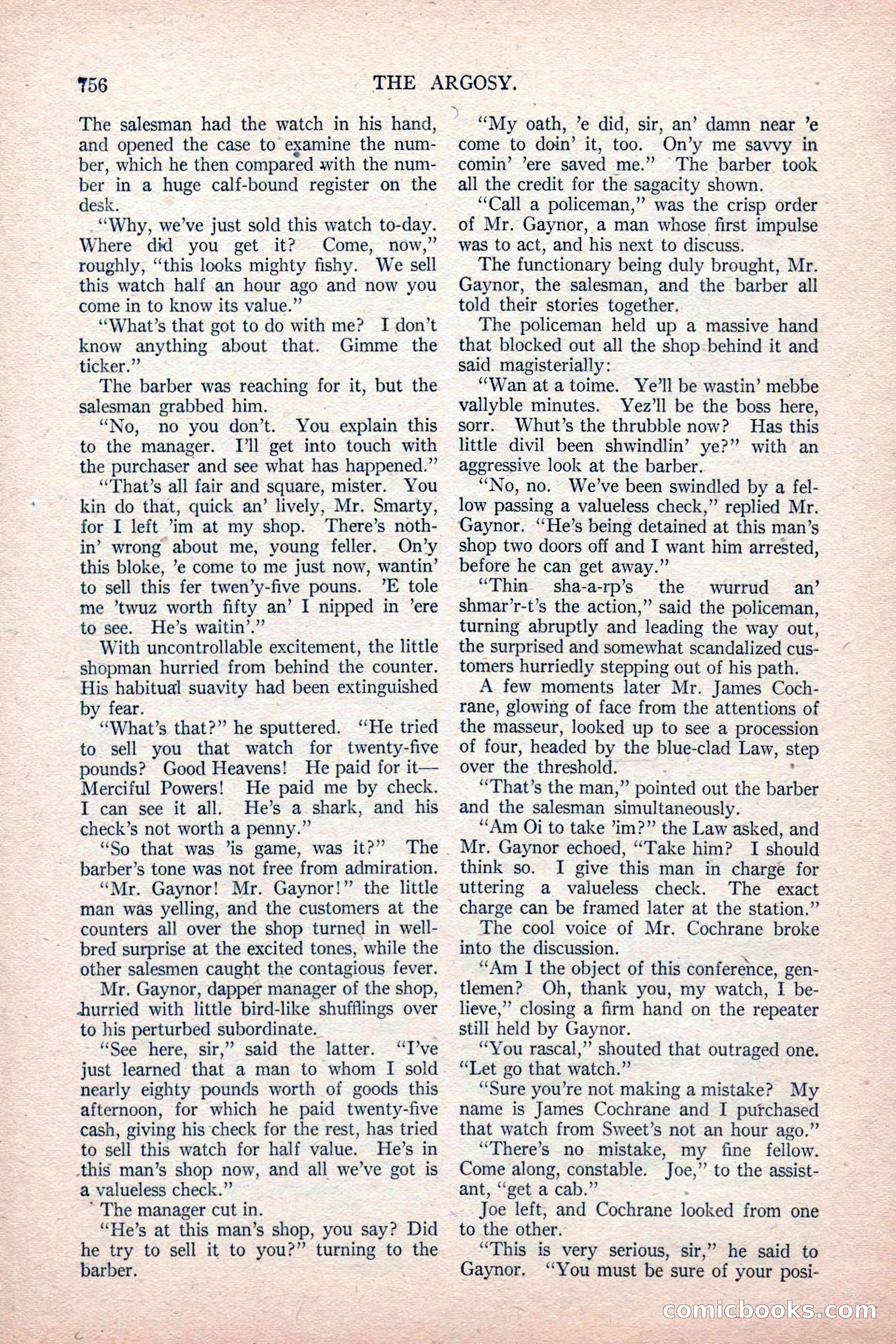 The Argosy, Vol. 81, No. 4 — page 190 of 216