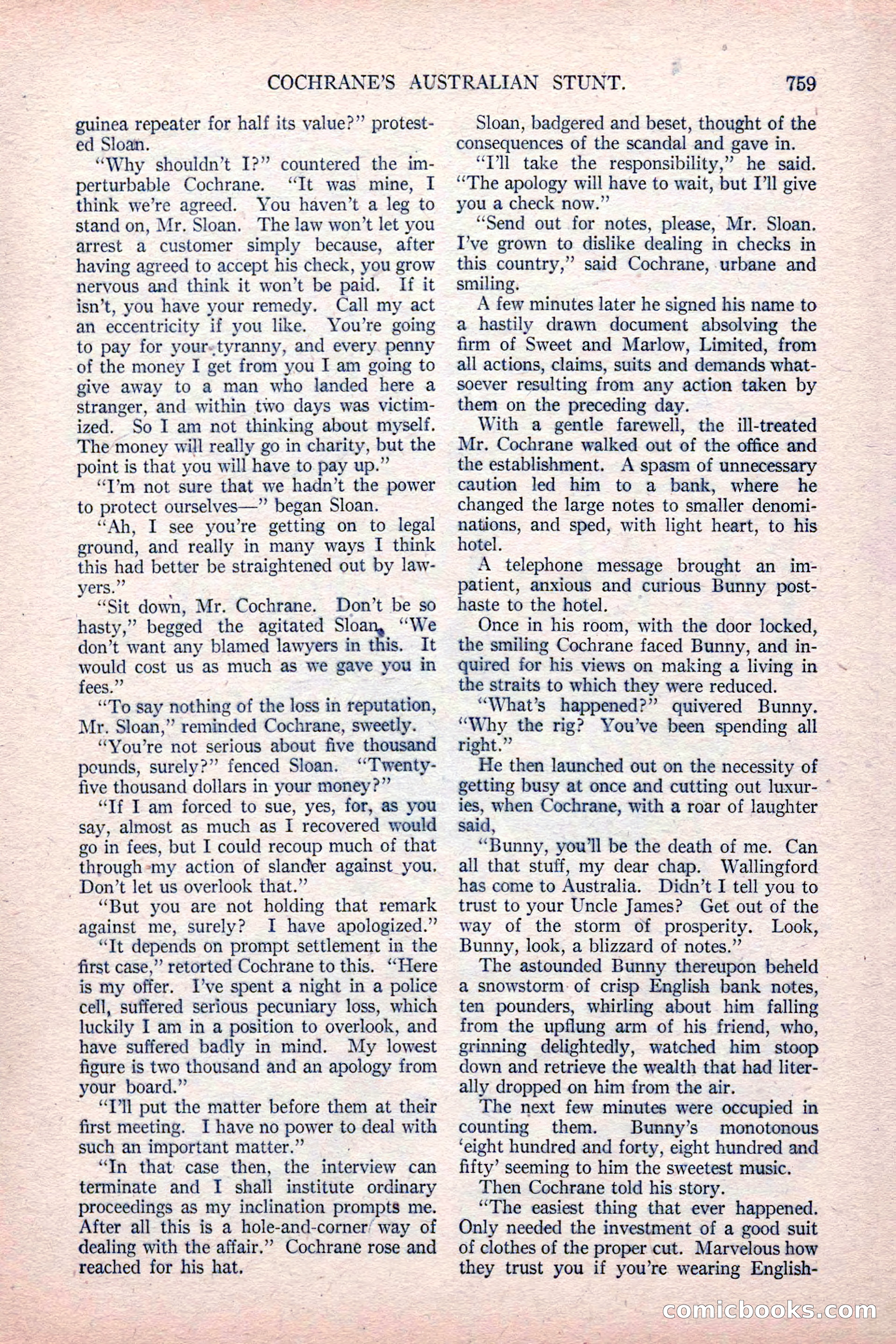 The Argosy, Vol. 81, No. 4 — page 193 of 216