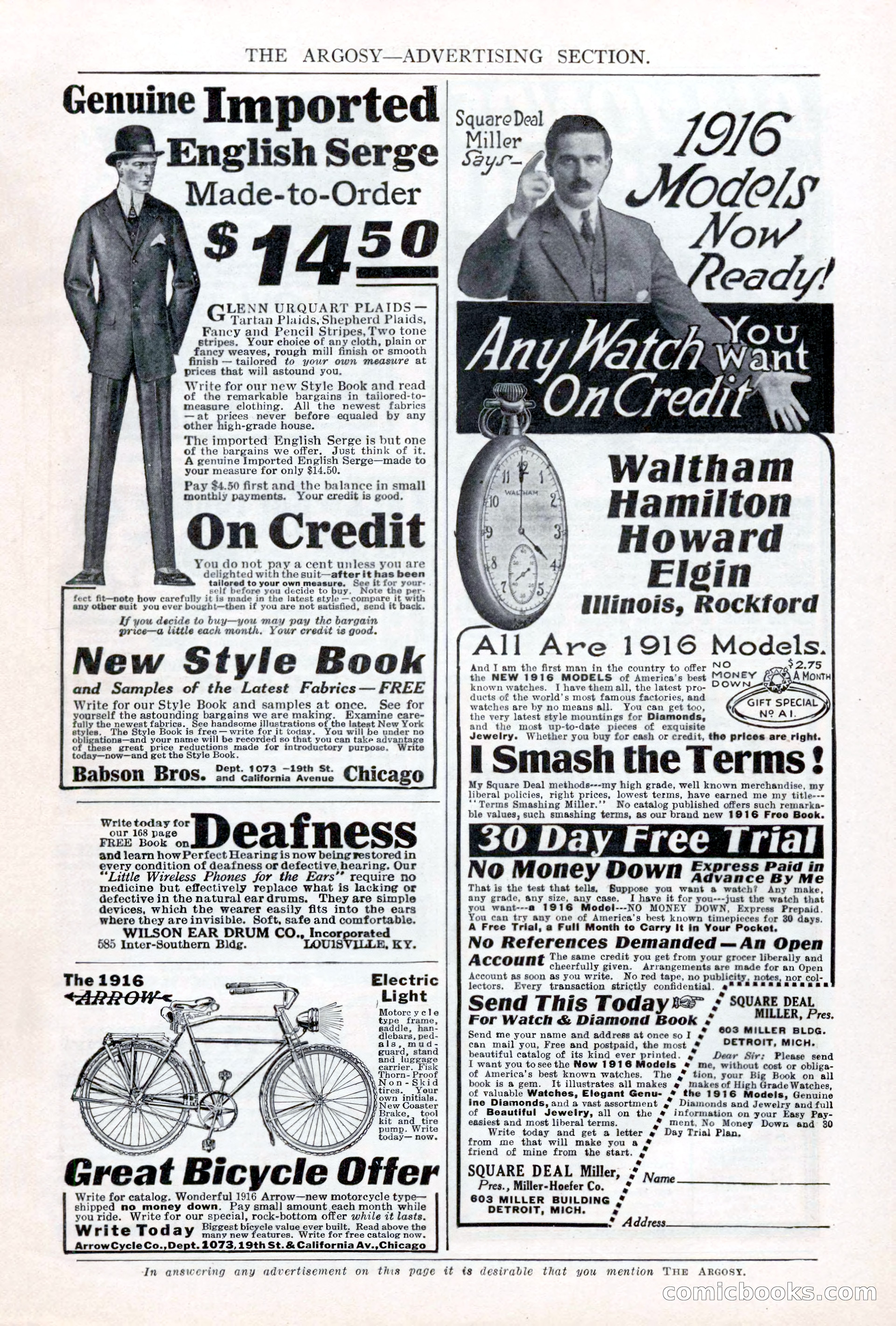 The Argosy, Vol. 81, No. 4 — page 209 of 216
