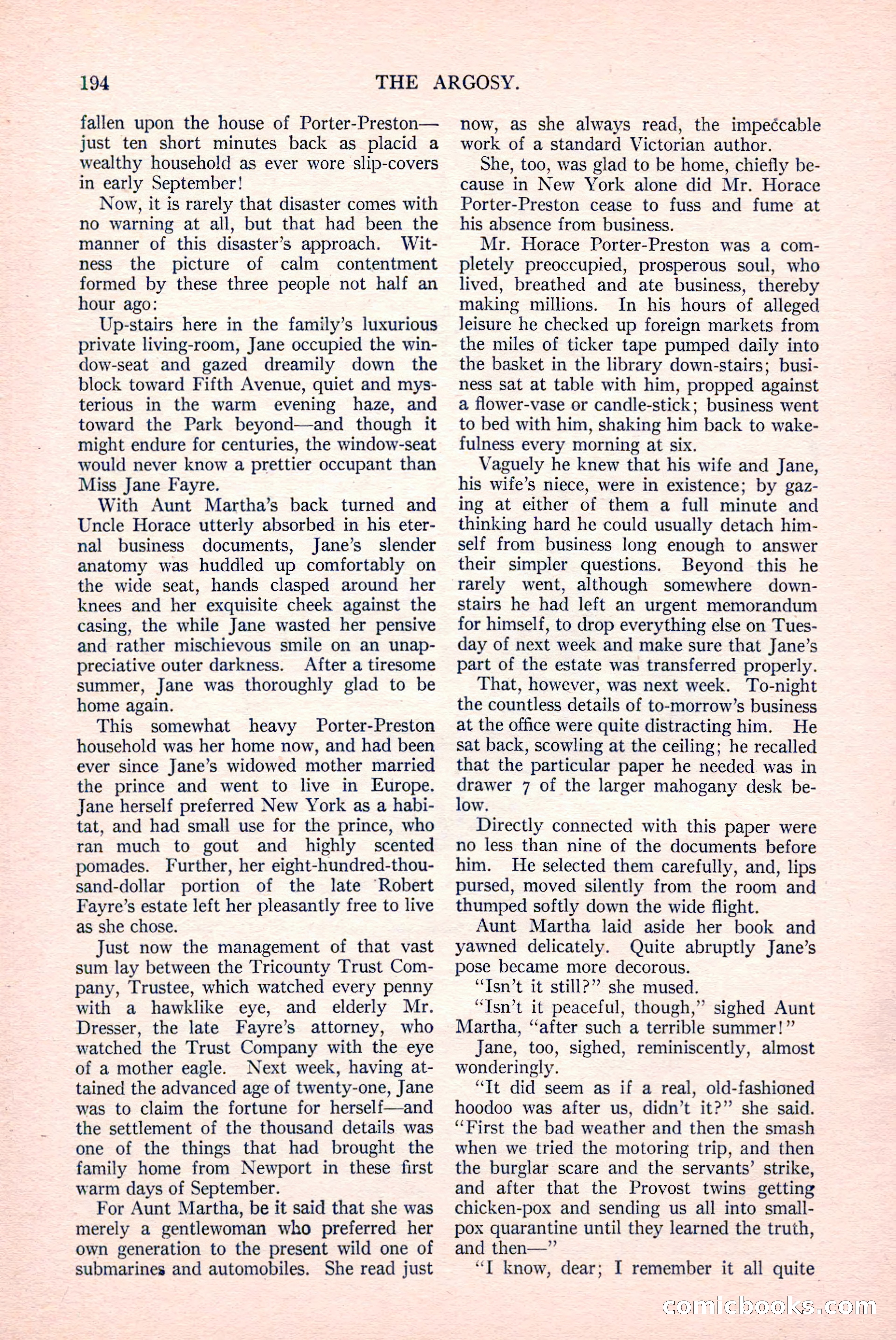 The Argosy, Vol. 82 No. 2 — page 12 of 216