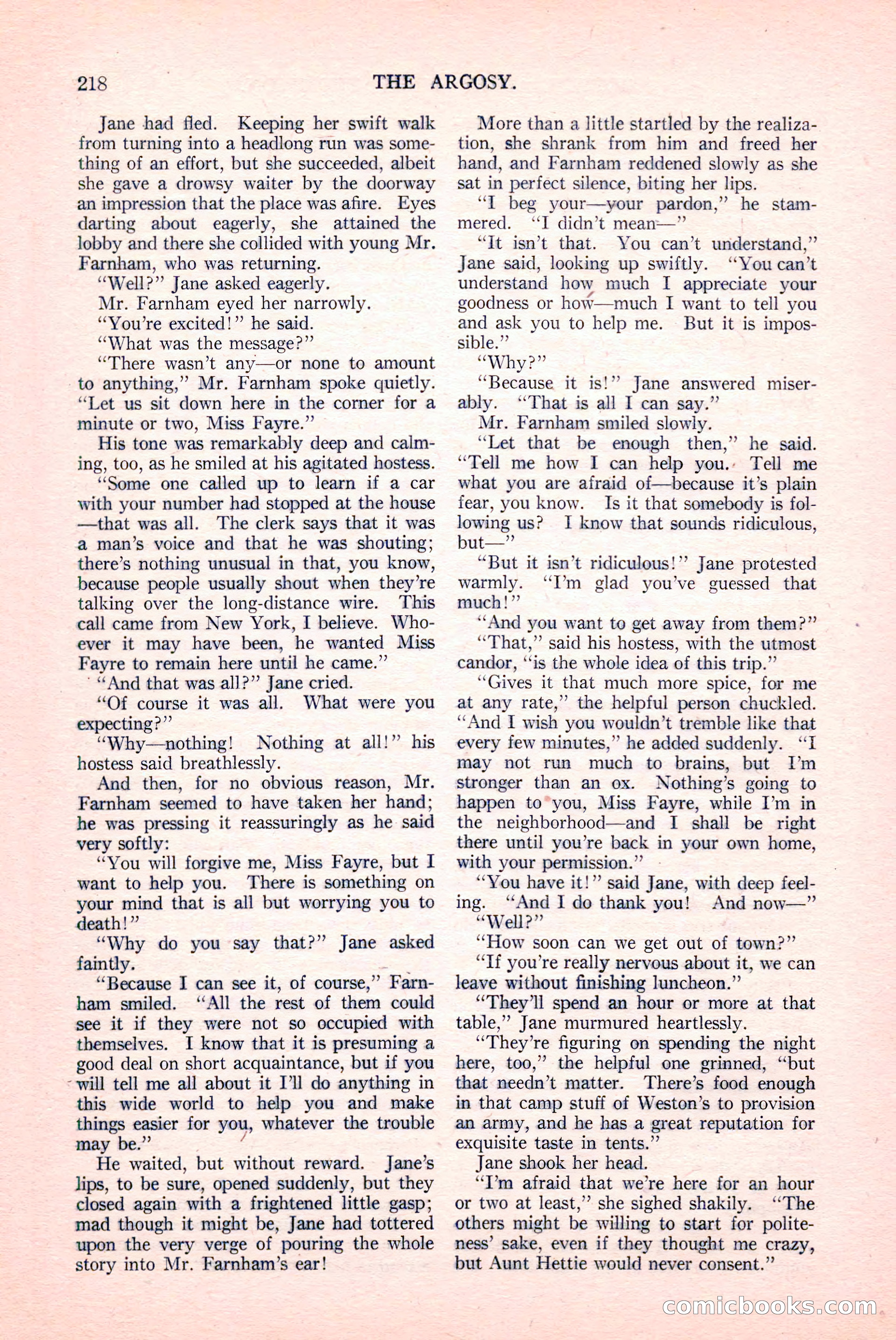 The Argosy, Vol. 82 No. 2 — page 36 of 216