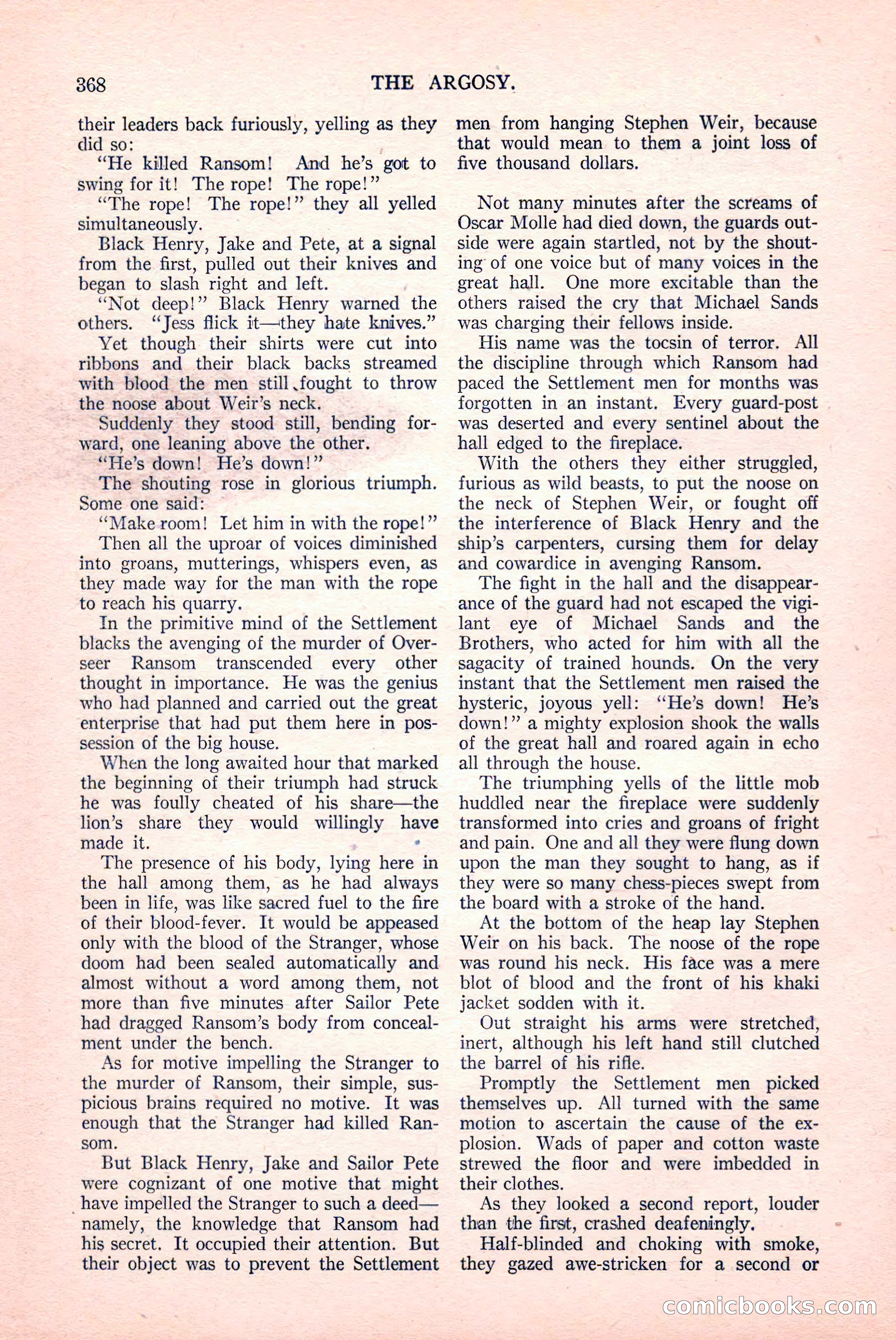 The Argosy, Vol. 82 No. 2 — page 186 of 216
