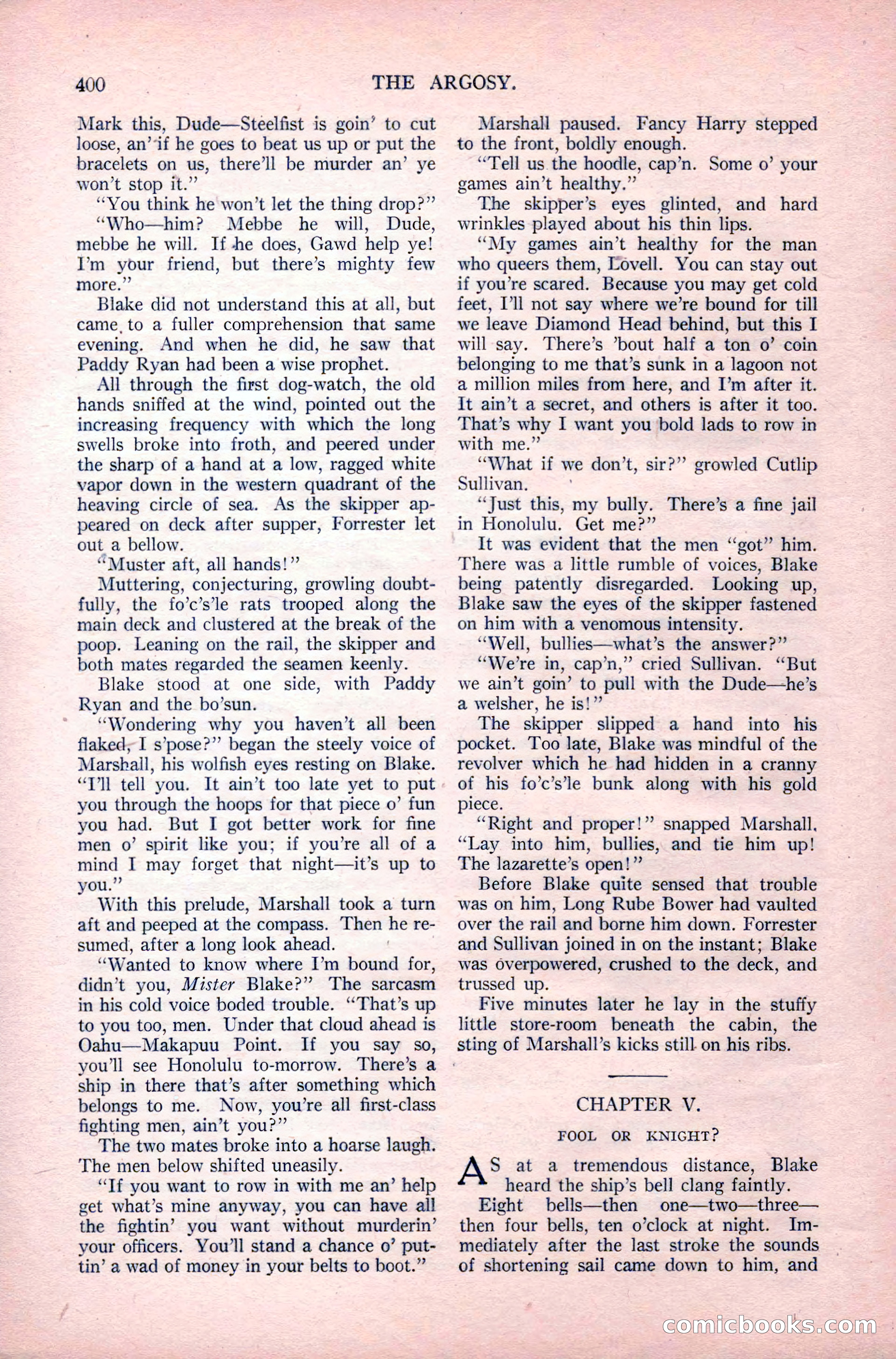 The Argosy, Vol. 82, No. 3 — page 26 of 212
