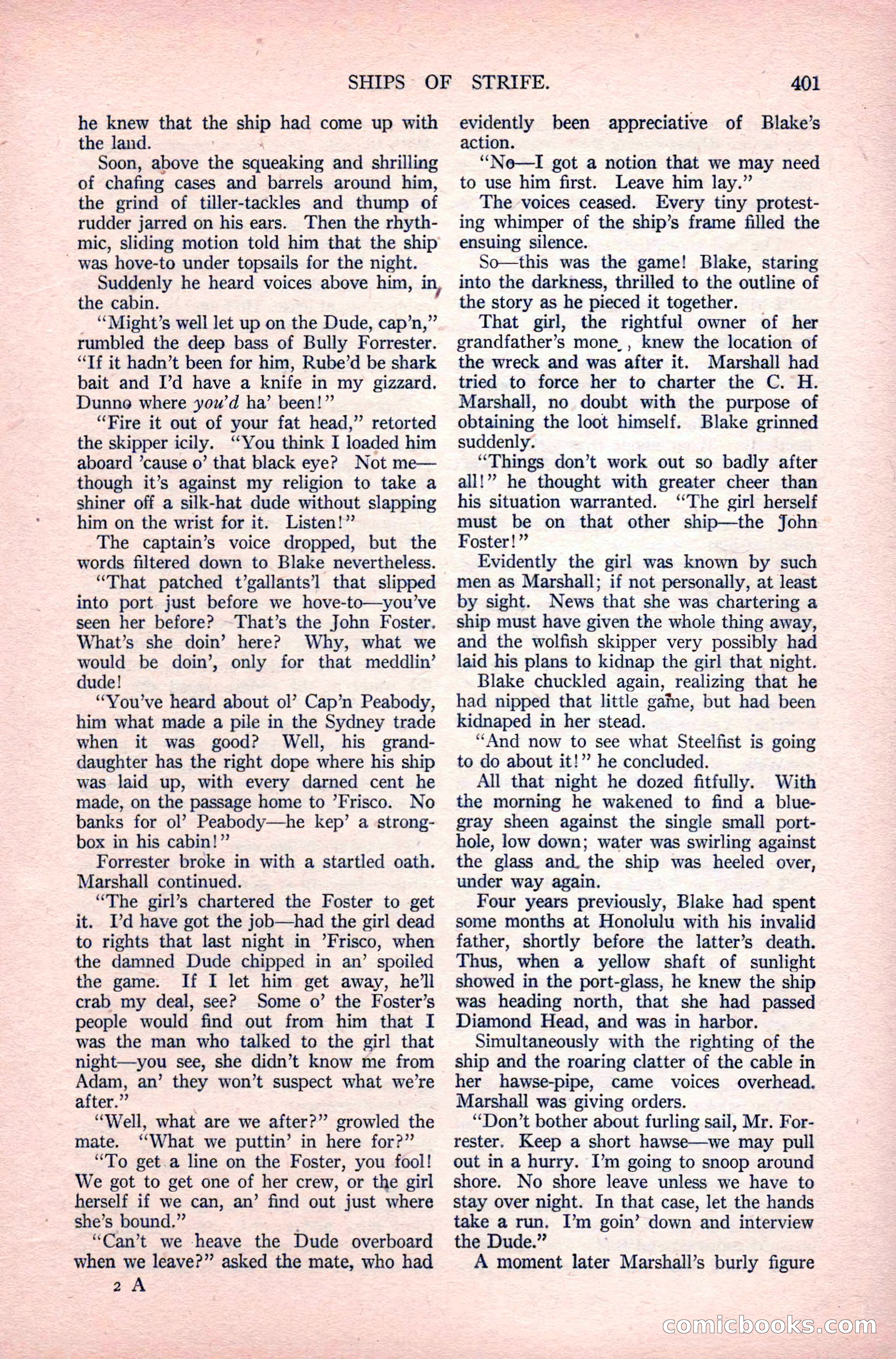 The Argosy, Vol. 82, No. 3 — page 27 of 212