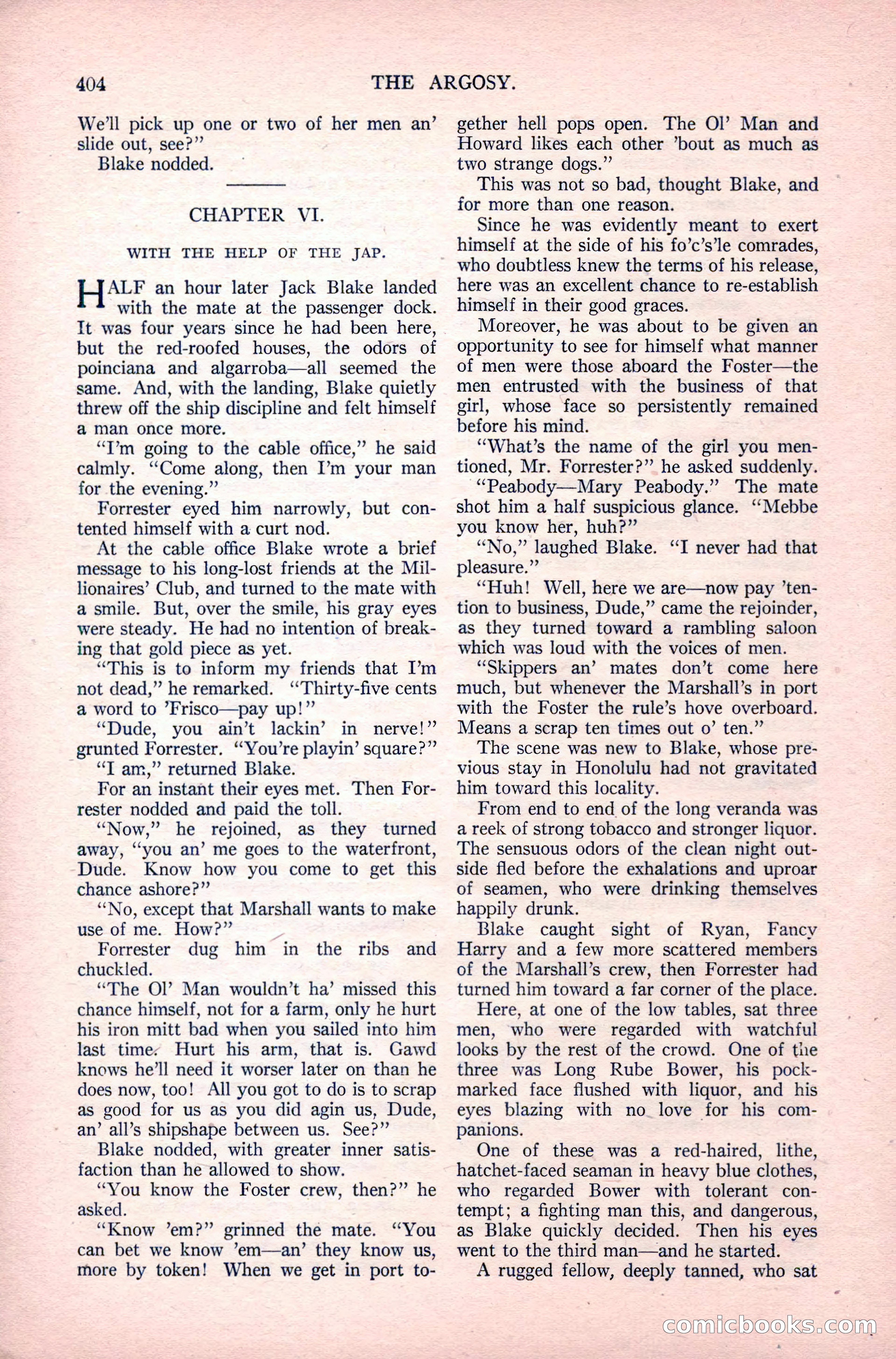 The Argosy, Vol. 82, No. 3 — page 30 of 212