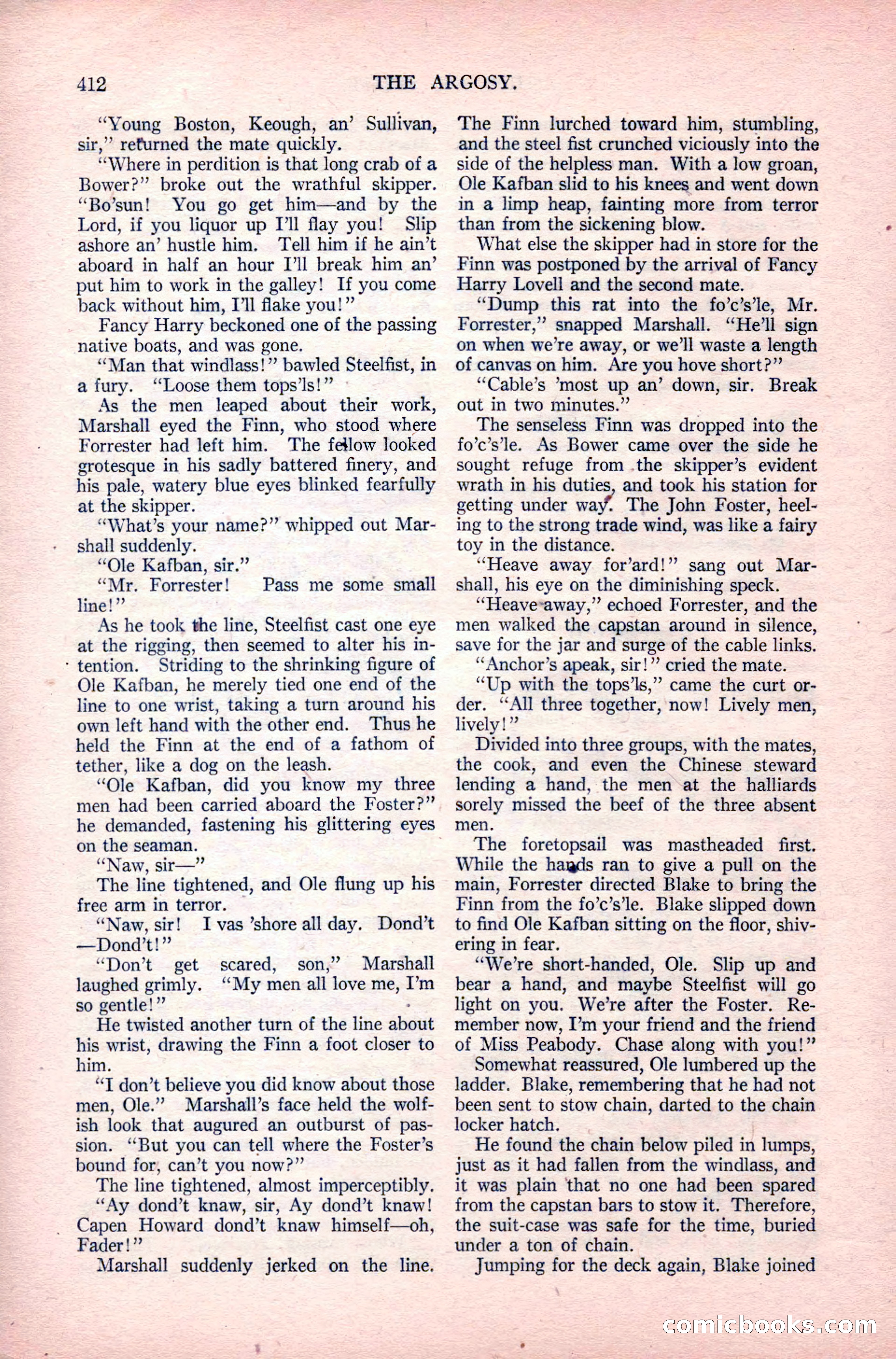 The Argosy, Vol. 82, No. 3 — page 38 of 212
