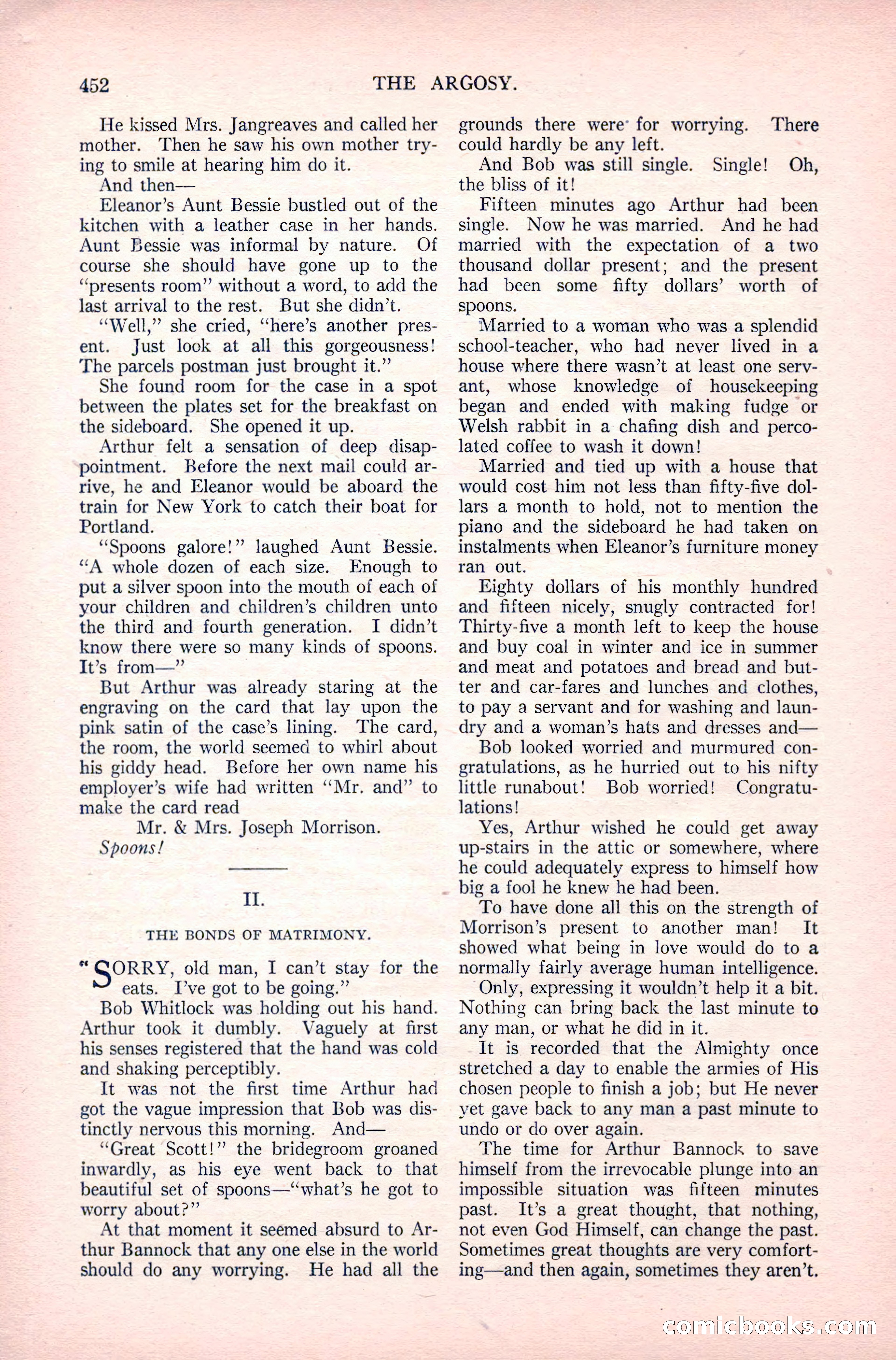 The Argosy, Vol. 82, No. 3 — page 78 of 212