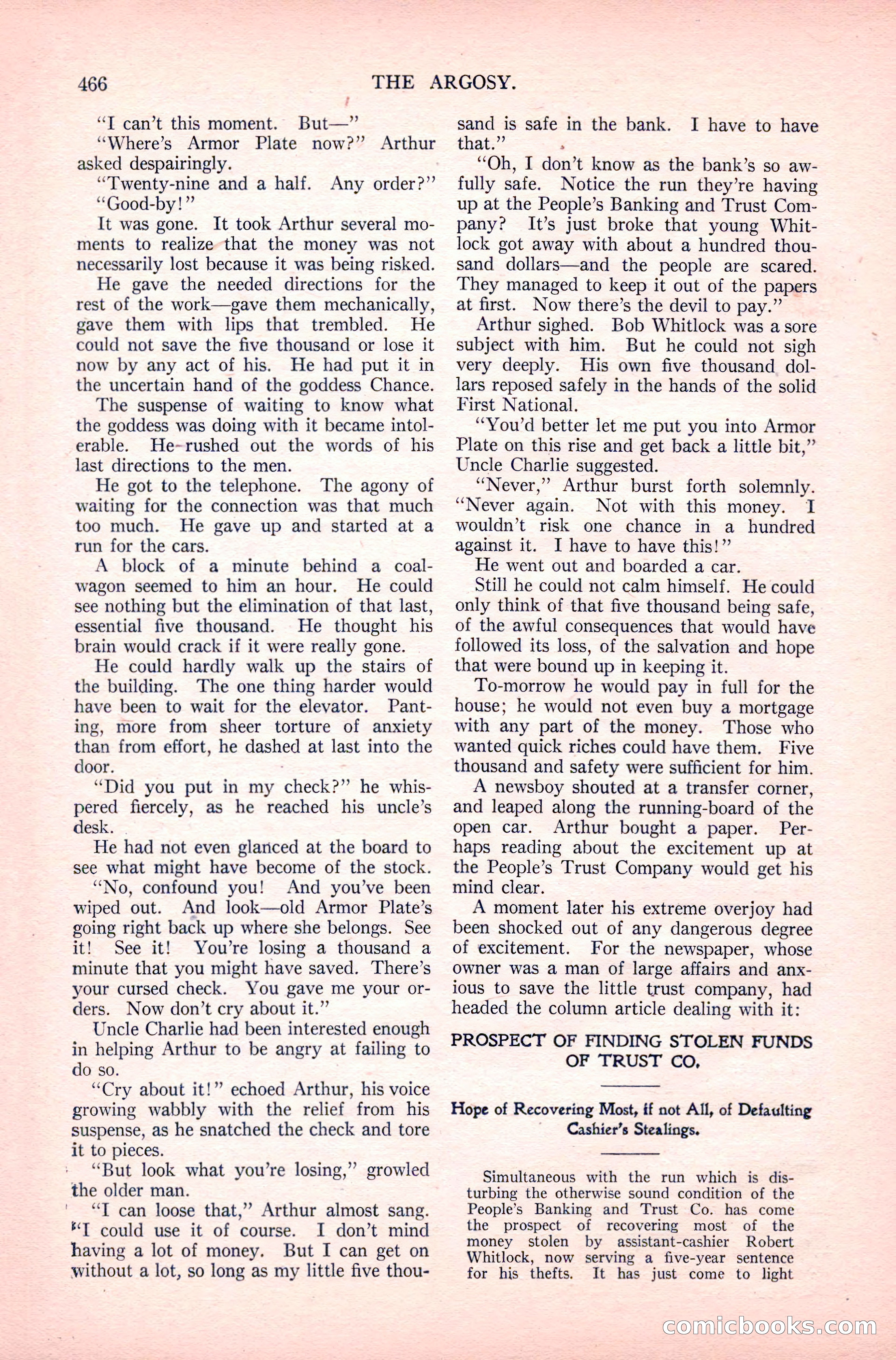 The Argosy, Vol. 82, No. 3 — page 92 of 212