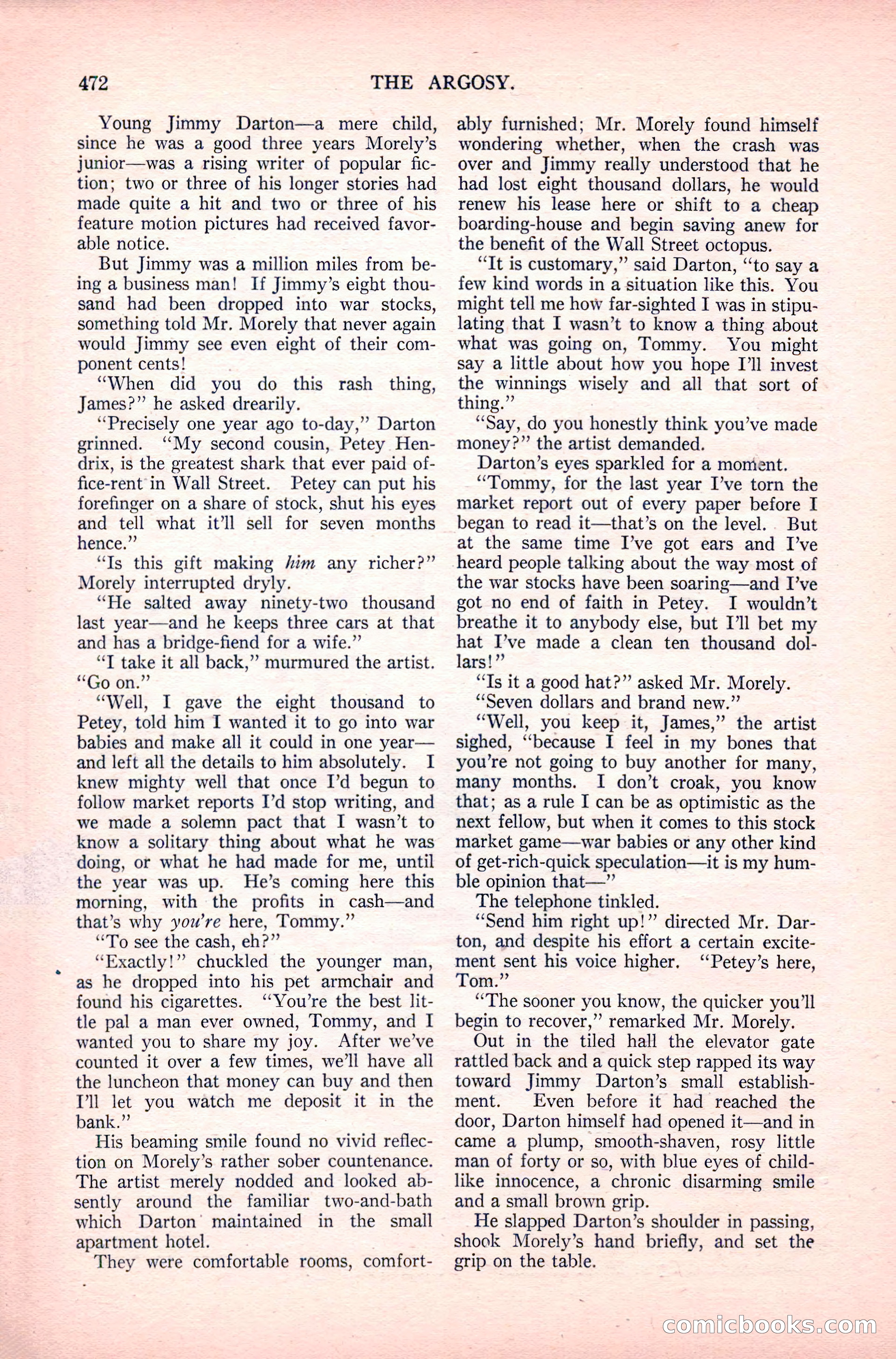 The Argosy, Vol. 82, No. 3 — page 98 of 212