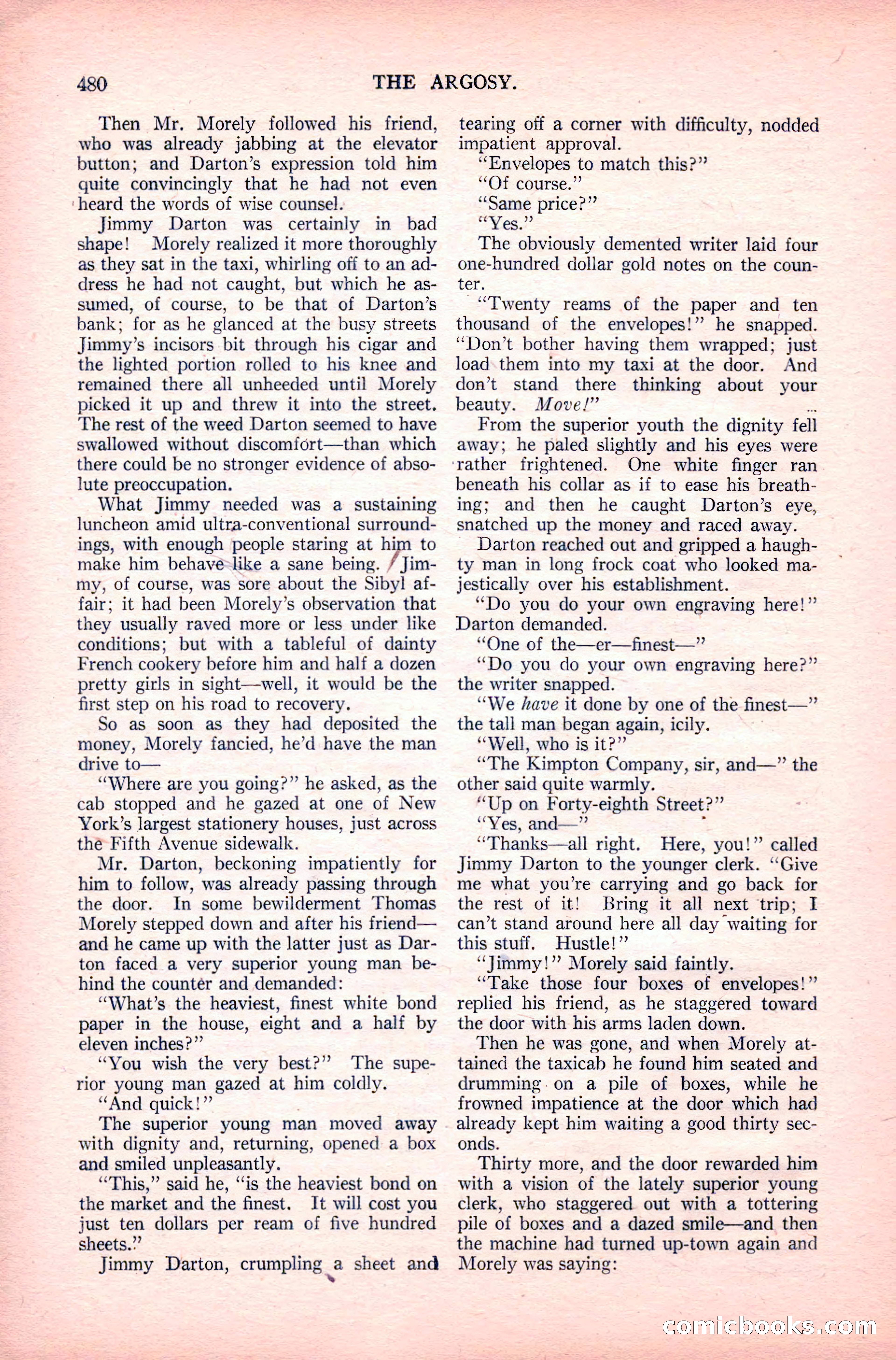 The Argosy, Vol. 82, No. 3 — page 106 of 212