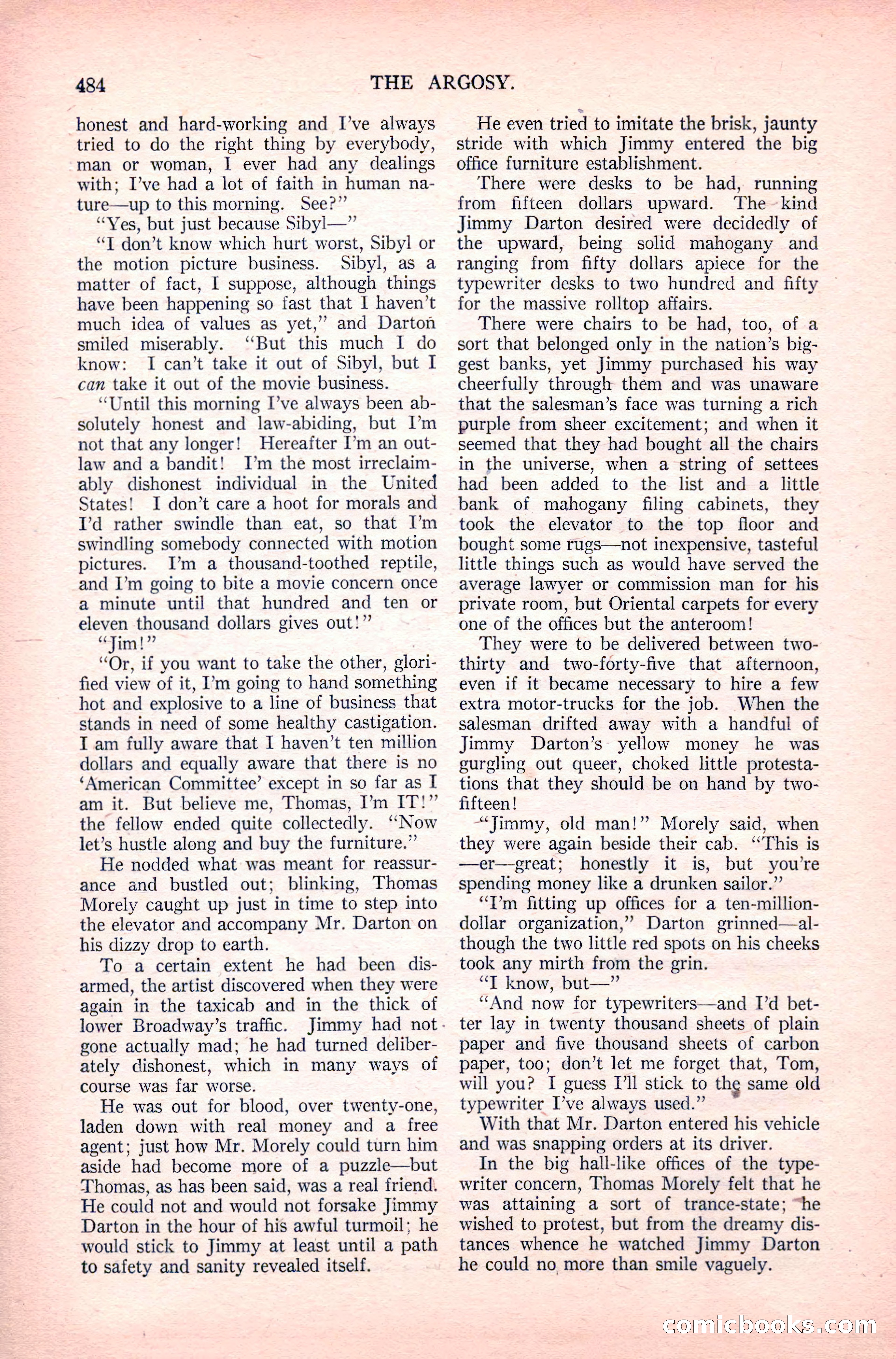 The Argosy, Vol. 82, No. 3 — page 110 of 212