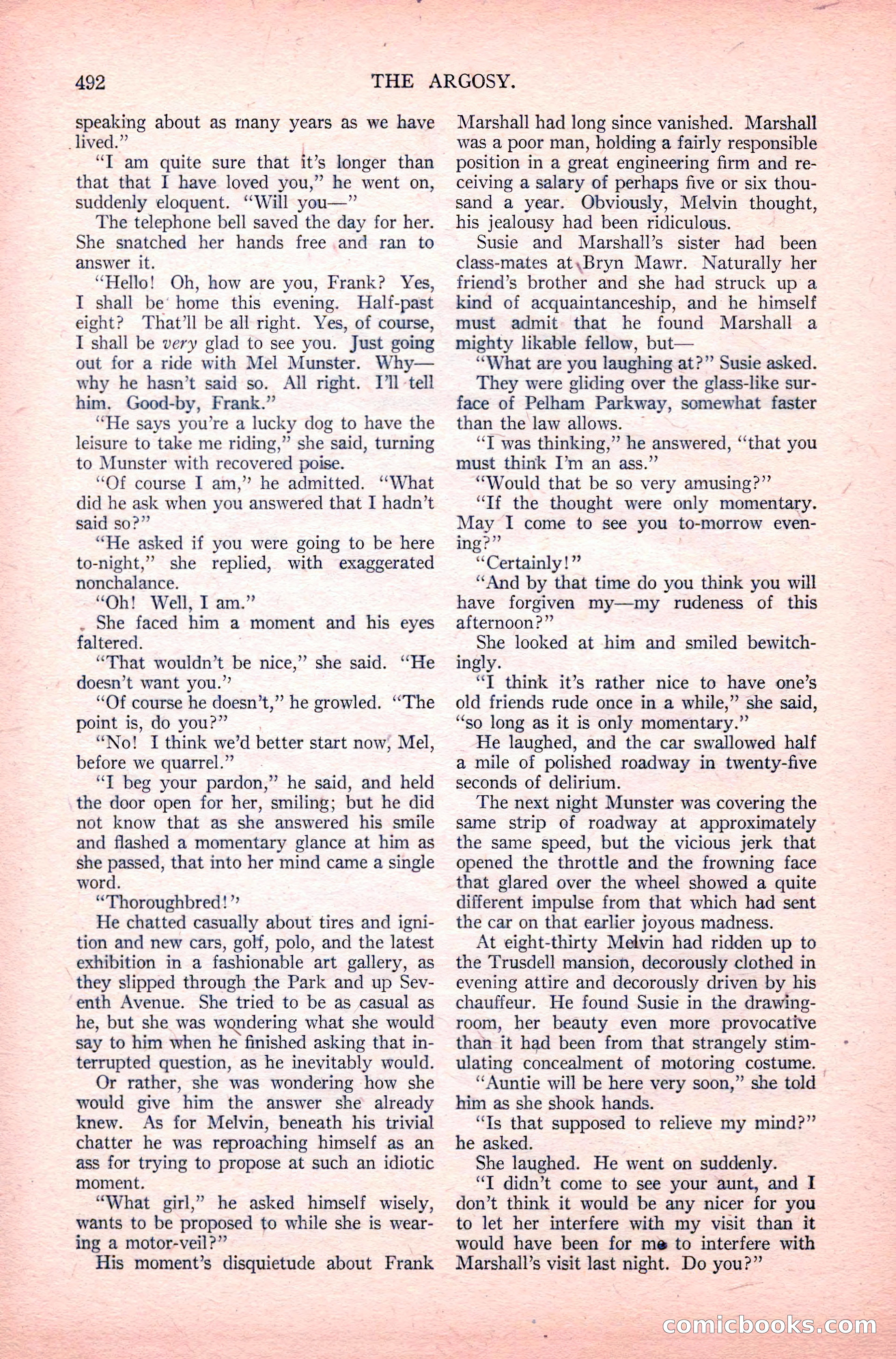 The Argosy, Vol. 82, No. 3 — page 118 of 212
