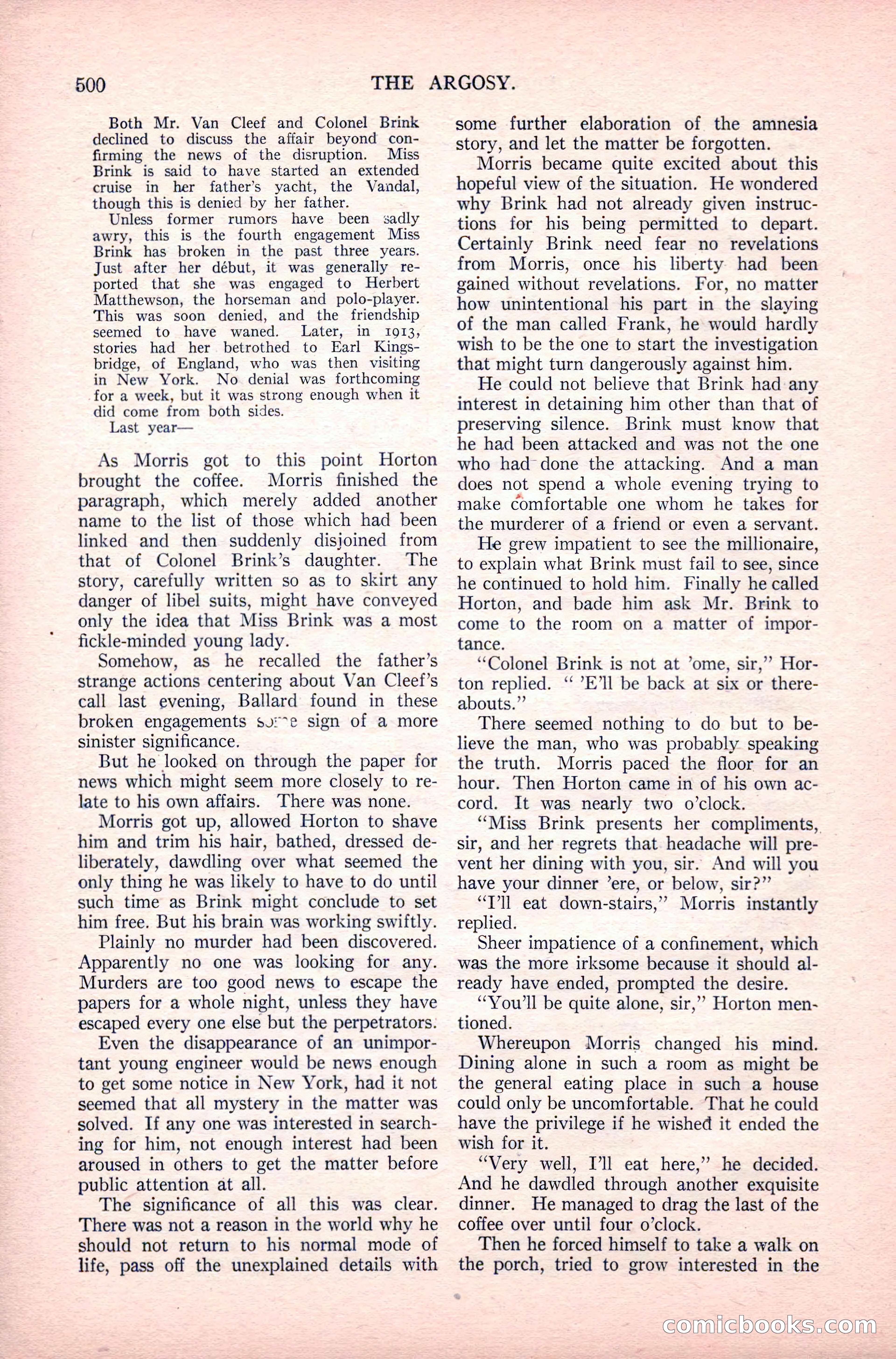 The Argosy, Vol. 82, No. 3 — page 126 of 212