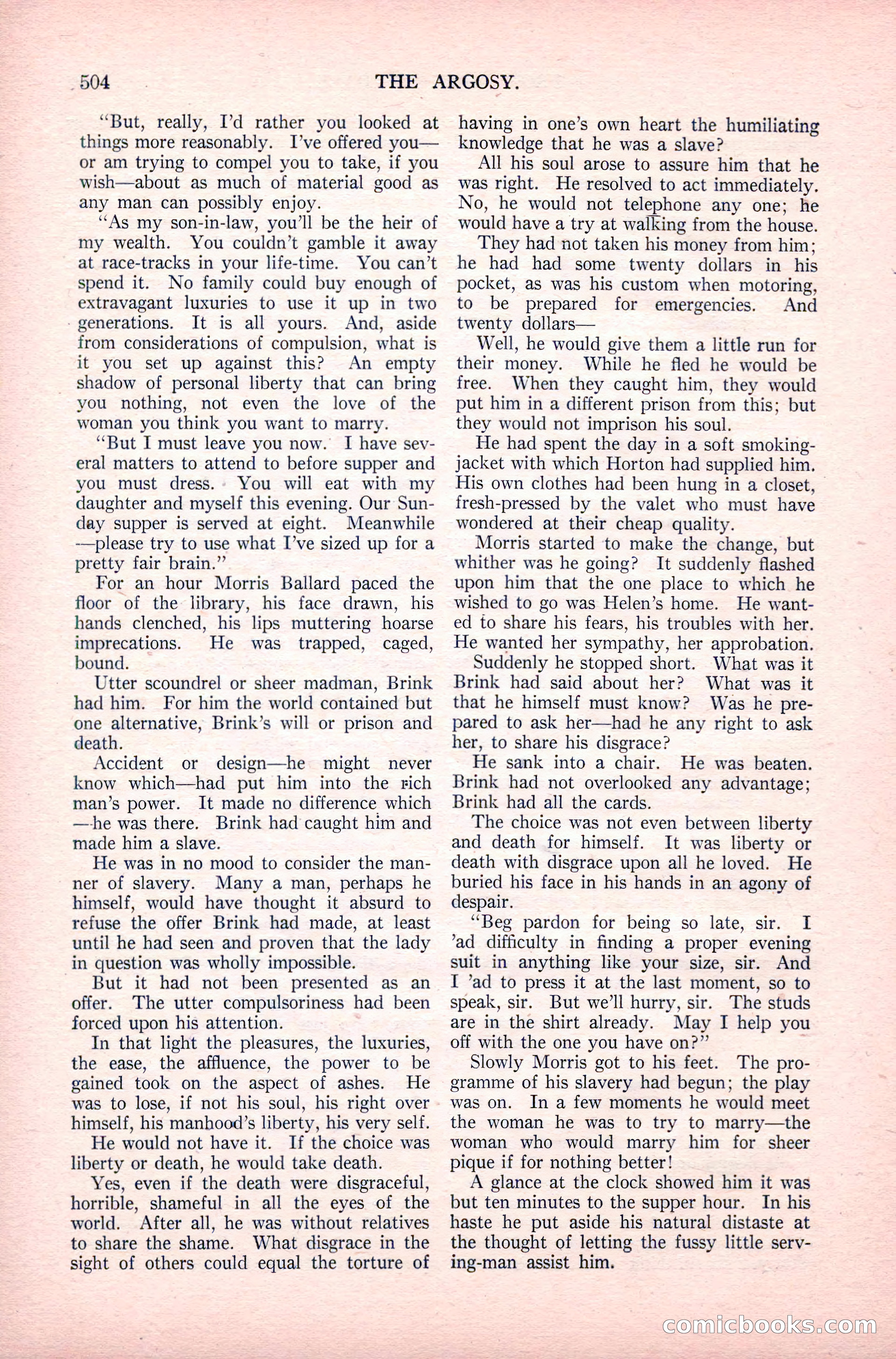 The Argosy, Vol. 82, No. 3 — page 130 of 212