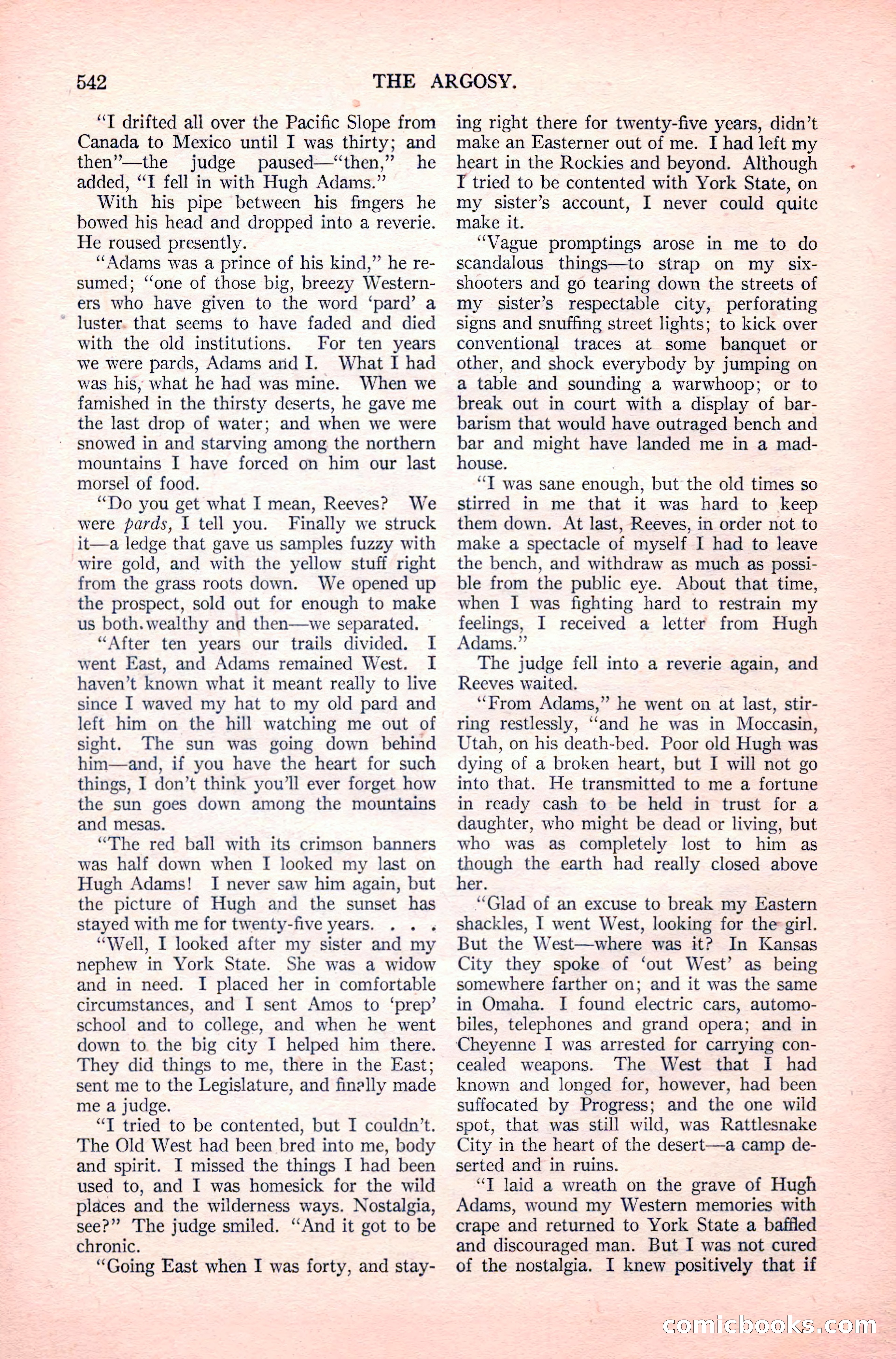 The Argosy, Vol. 82, No. 3 — page 168 of 212