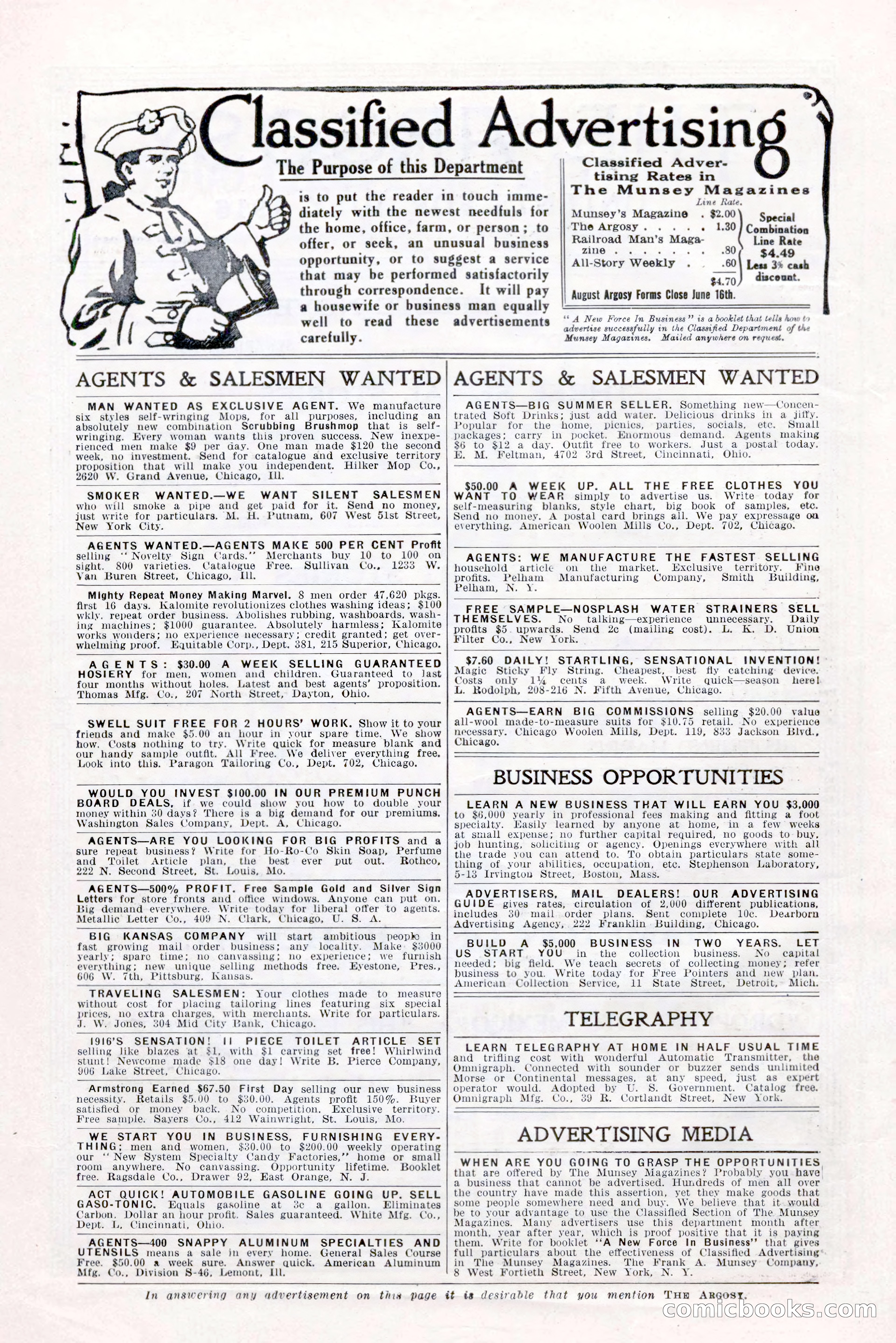 The Argosy, Vol. 82 No. 4 — page 6 of 208