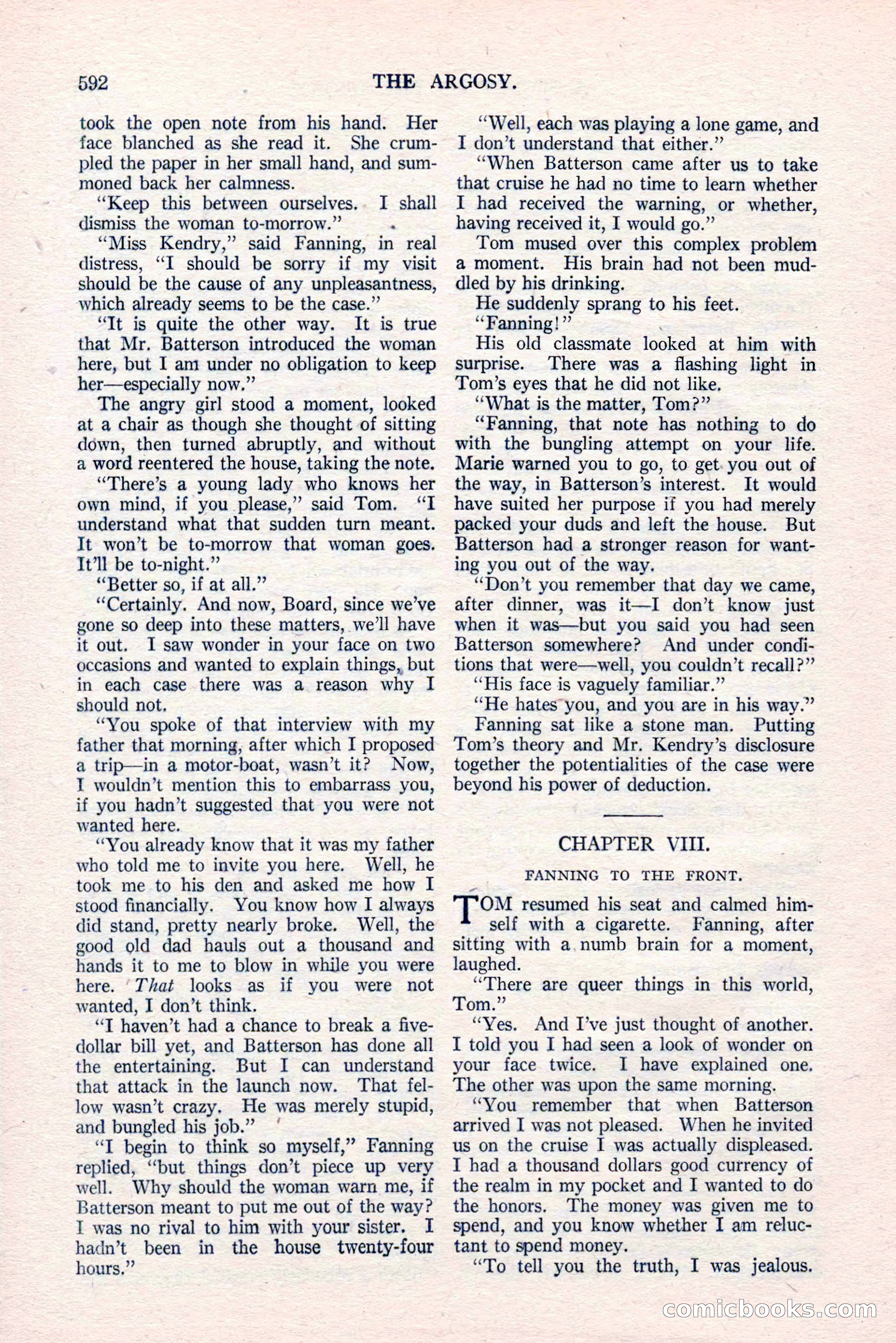 The Argosy, Vol. 82 No. 4 — page 26 of 208