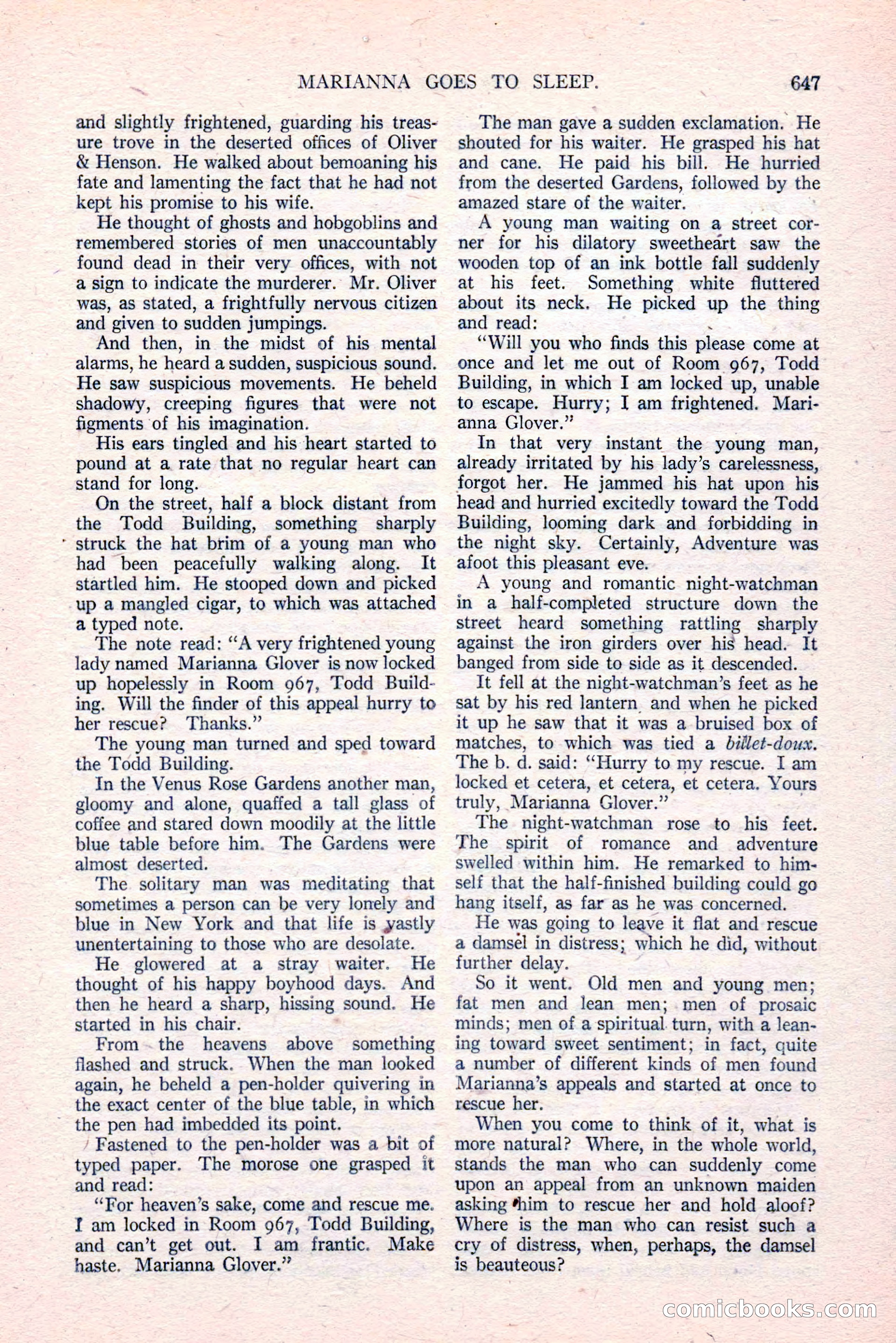 The Argosy, Vol. 82 No. 4 — page 81 of 208