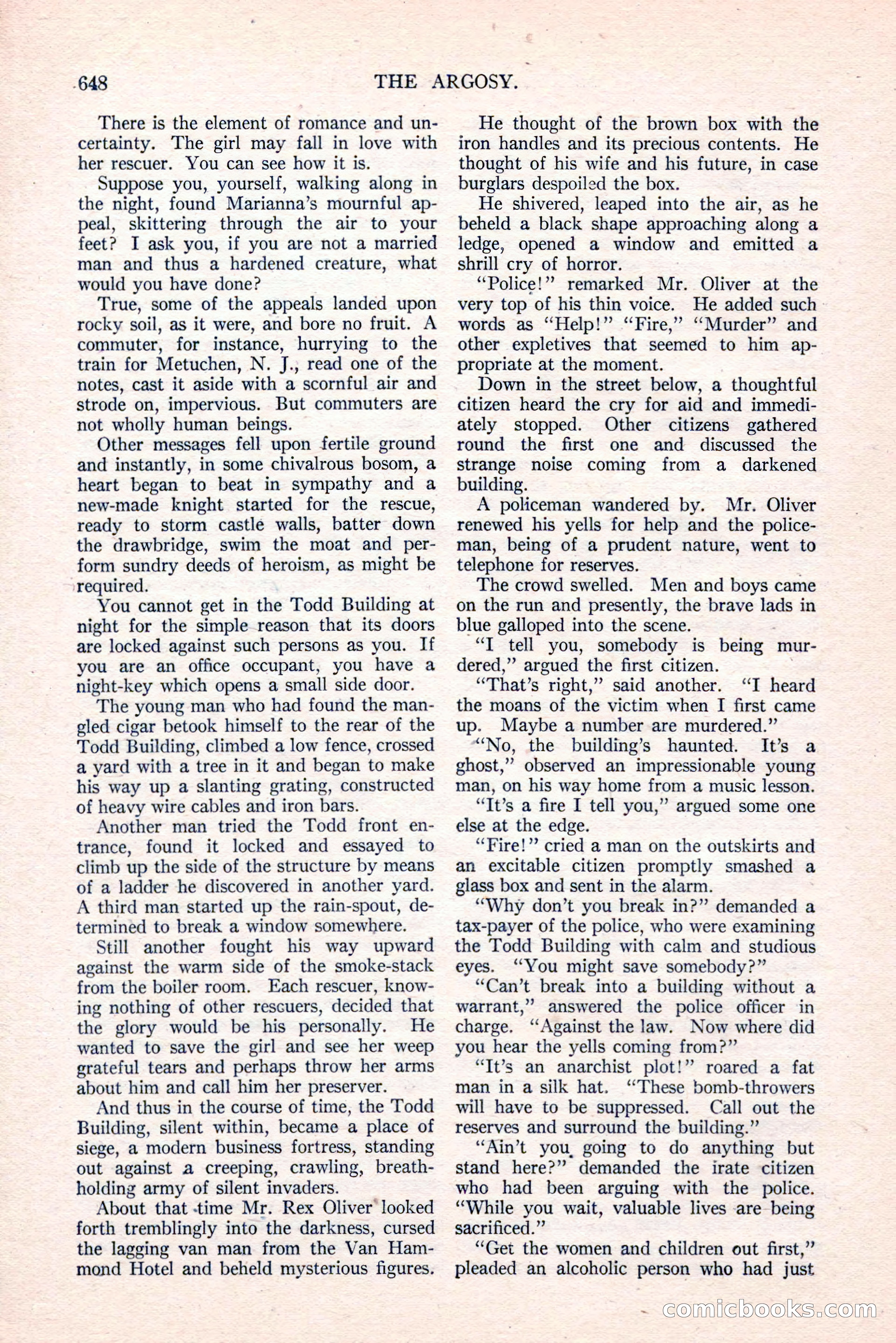 The Argosy, Vol. 82 No. 4 — page 82 of 208
