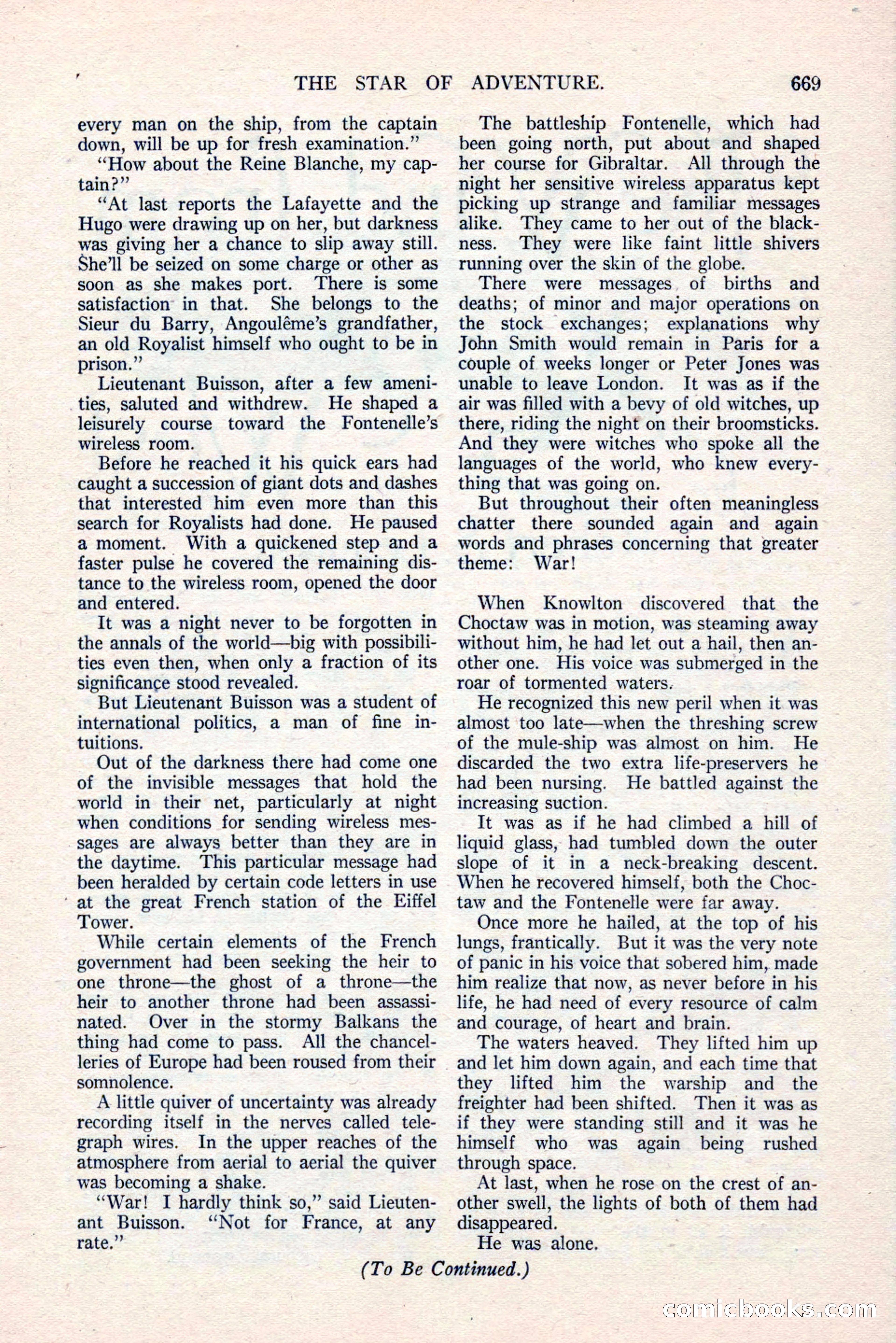 The Argosy, Vol. 82 No. 4 — page 103 of 208